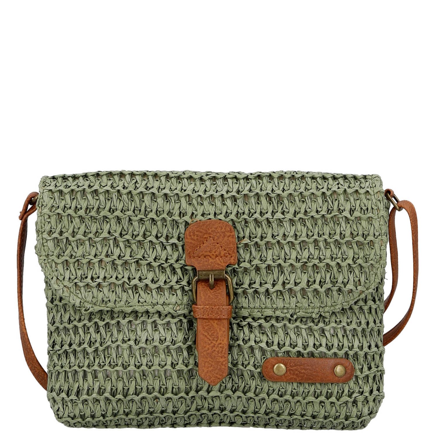 Dámska crossbody kabelka zelená - Firenze Sina