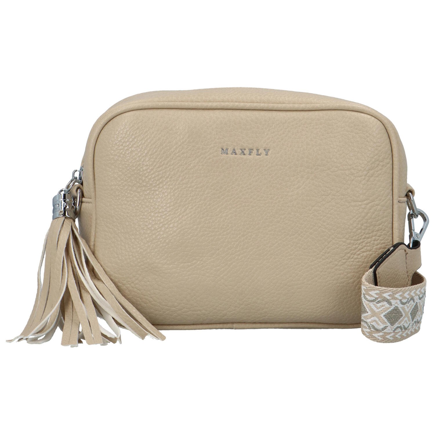 Dámska crossbody kabelka béžová - MaxFly Nuranna