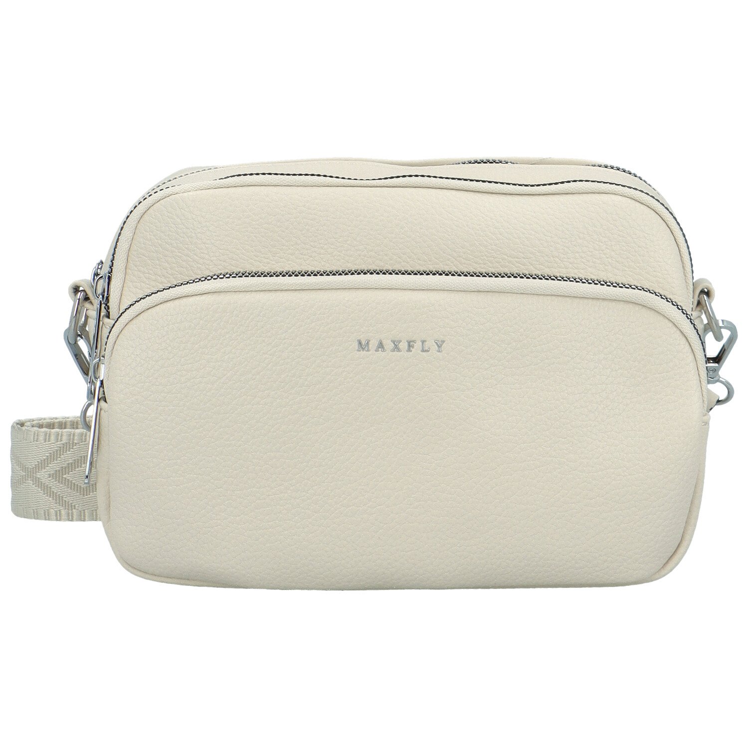 Dámska crossbody kabelka krémová - MaxFly Saskia