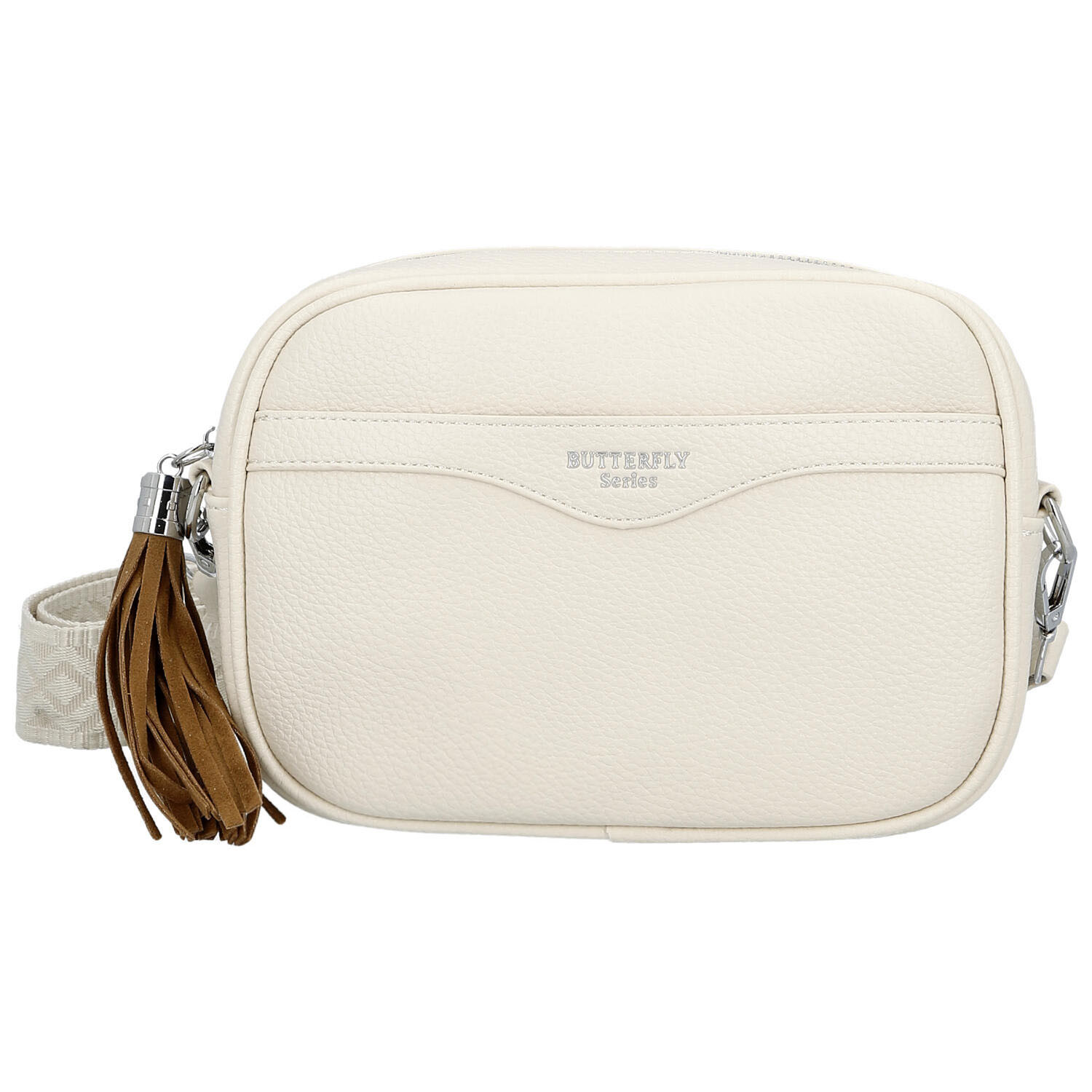 Dámska crossbody kabelky svetlo béžová - Firenze Milia