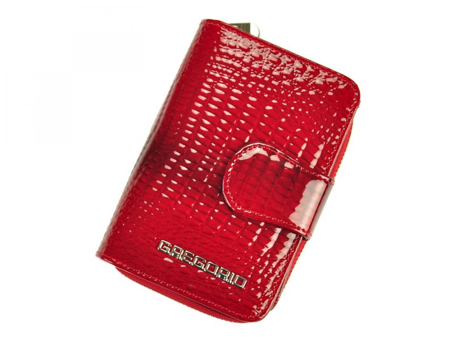 Dámska kožená malá peňaženka červená - Gregorio Manuella