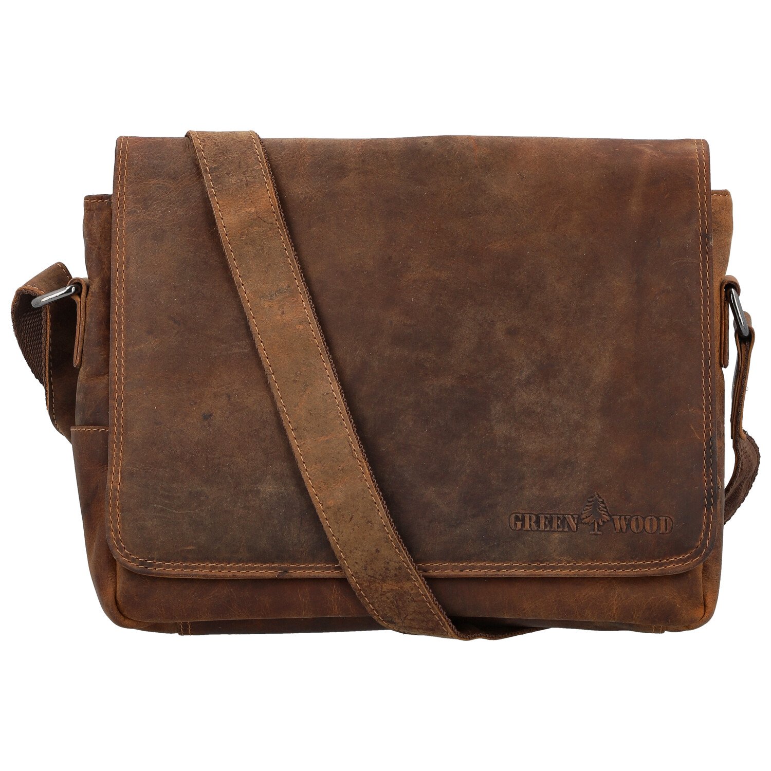 Pánska kožená taška camel - Greenwood Jordy