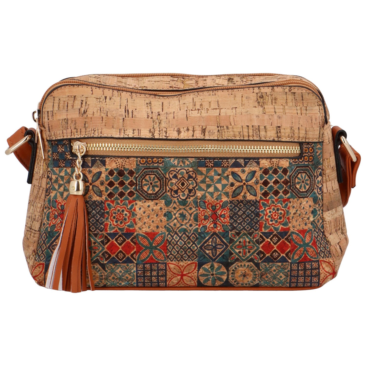 Dámska crossbody kabelka tyrkysová - Firenze Lolika
