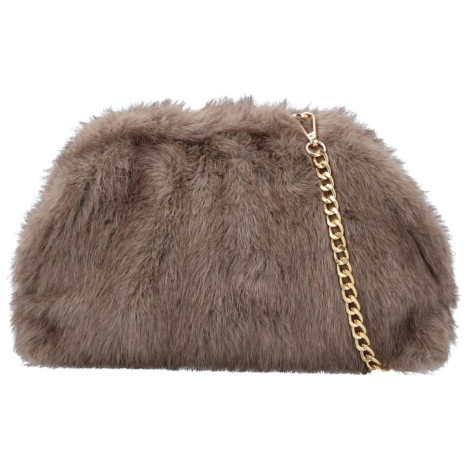 Dámska crossbody kabelka hnedo/sivá - Firenze Luiza