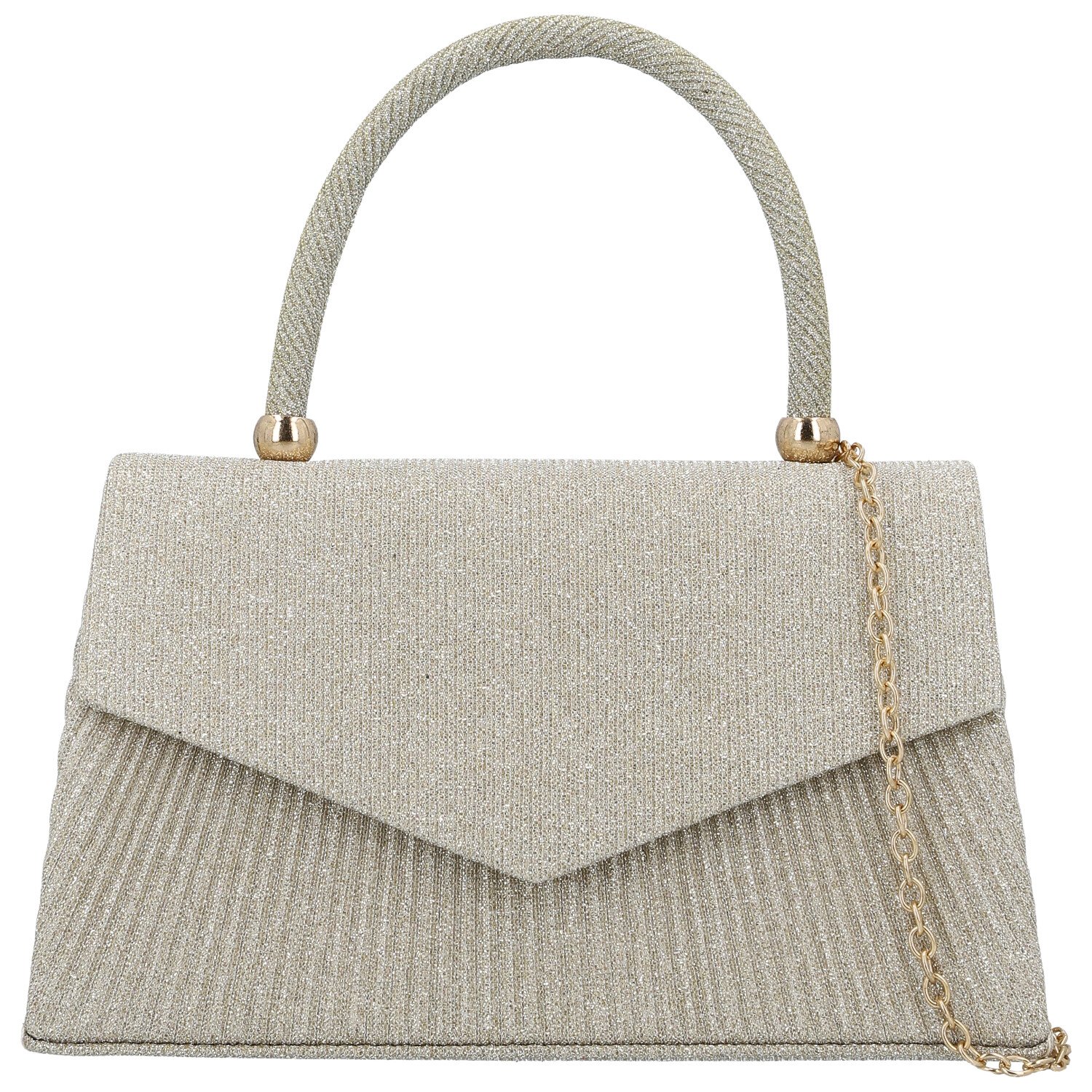 Dámska listová kabelka zlatá - Michelle Moon Leela