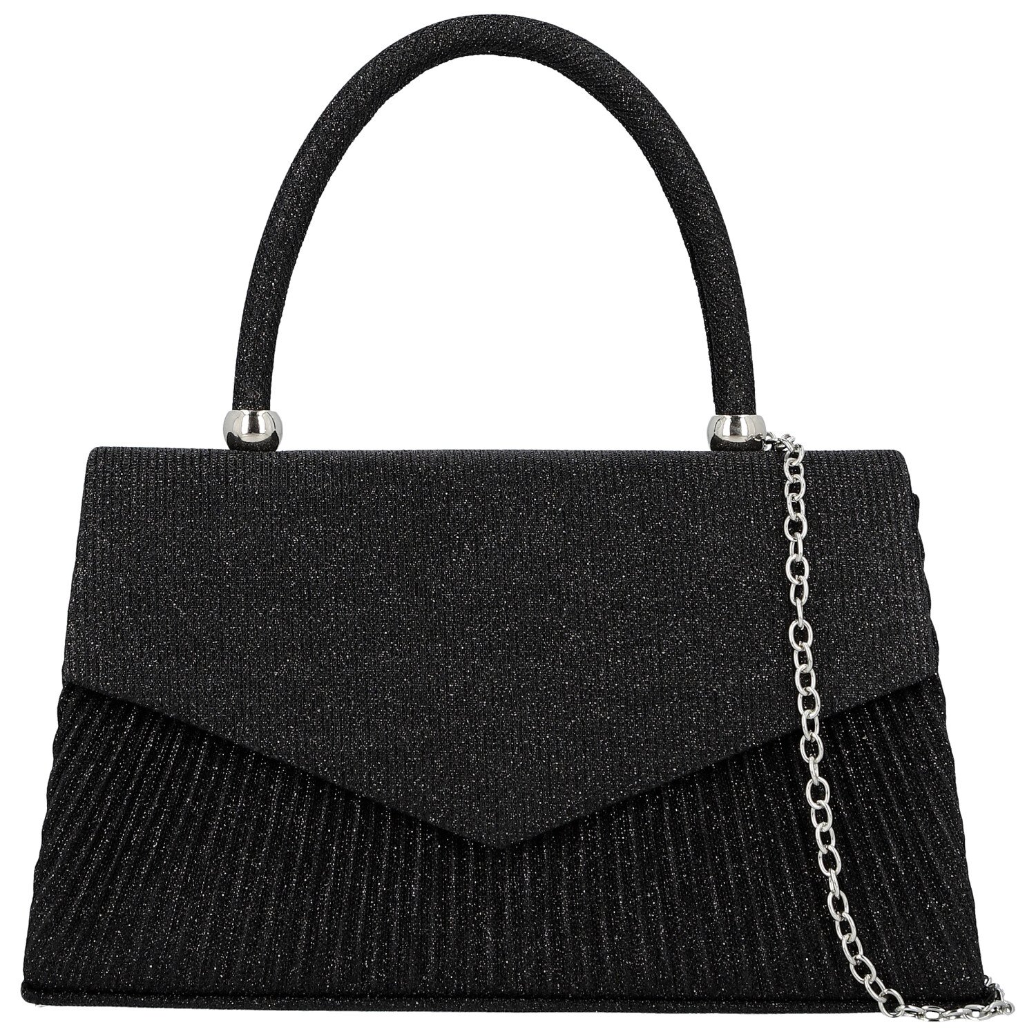 Dámska listová kabelka čierna - Michelle Moon Leela