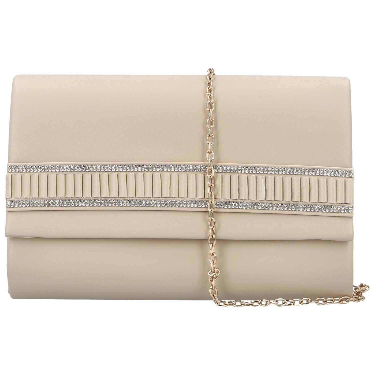 Dámska listová kabelka béžová - Michelle Moon Brigit