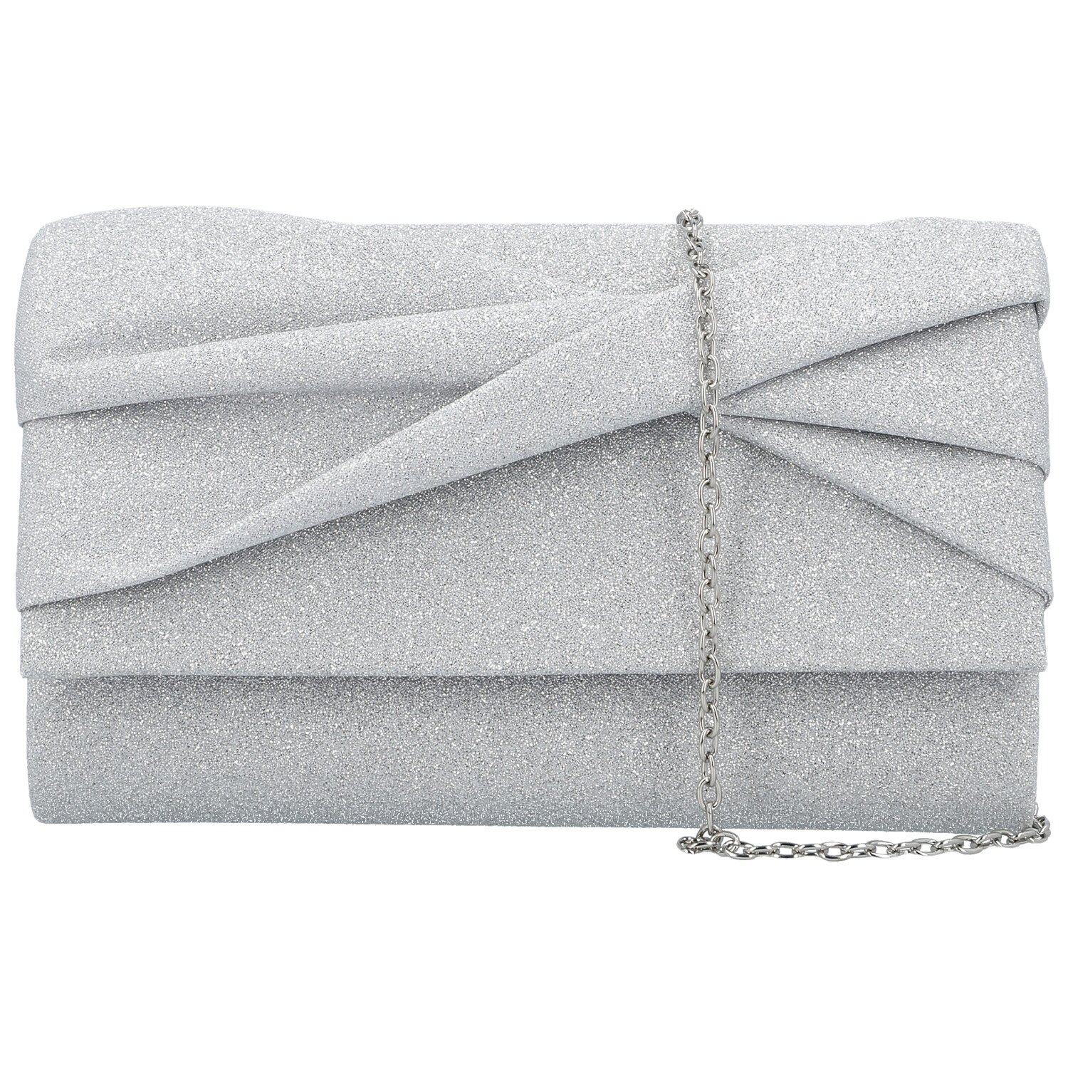 Dámska listová kabelka strieborná - Michelle Moon Aimy