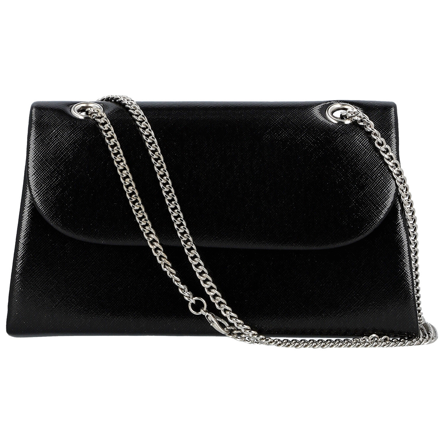 Dámska listová kabelka čierna - Michelle Moon Leilani