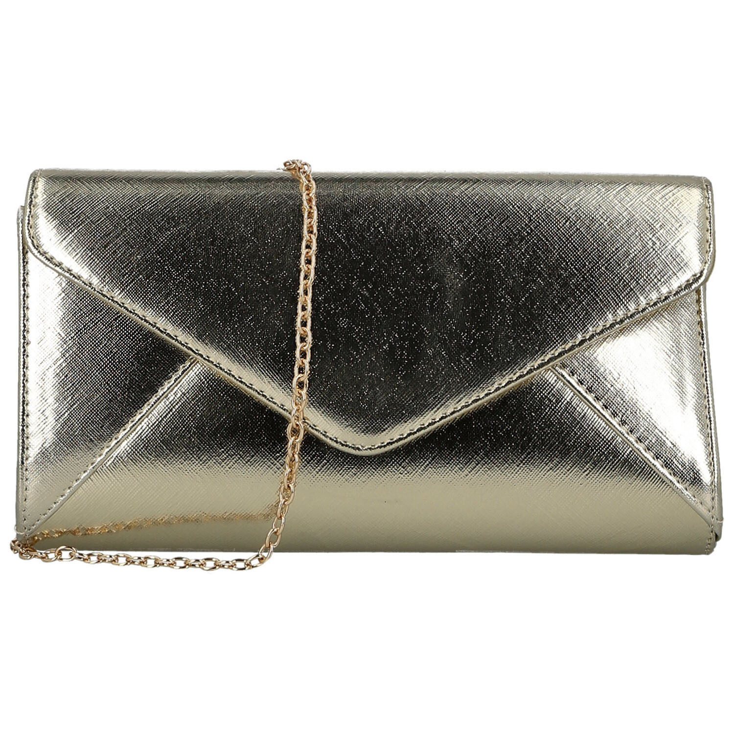 Dámska listová kabelka zlatá - Michelle Moon Vala