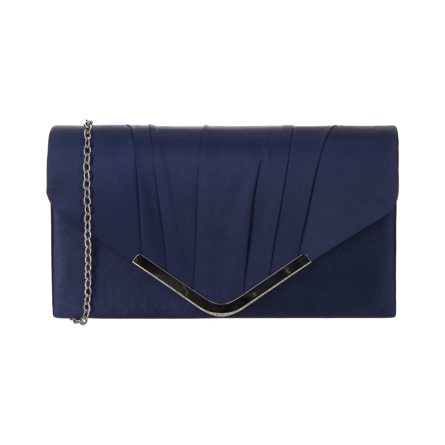 Dámska listová kabelka tmavo modrá - Michelle Moon Leontina