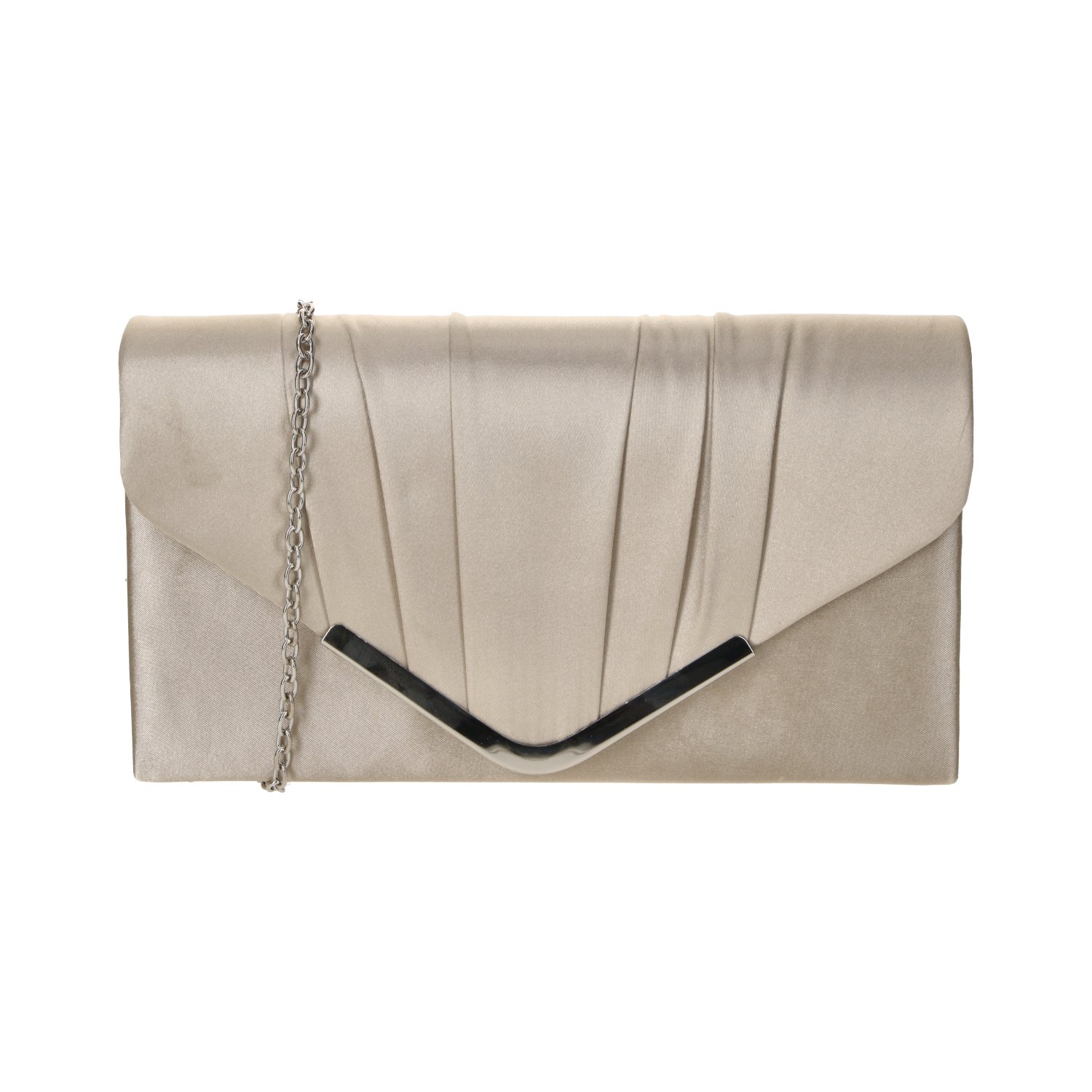 Dámska listová kabelka tmavo béžová - Michelle Moon Leontina