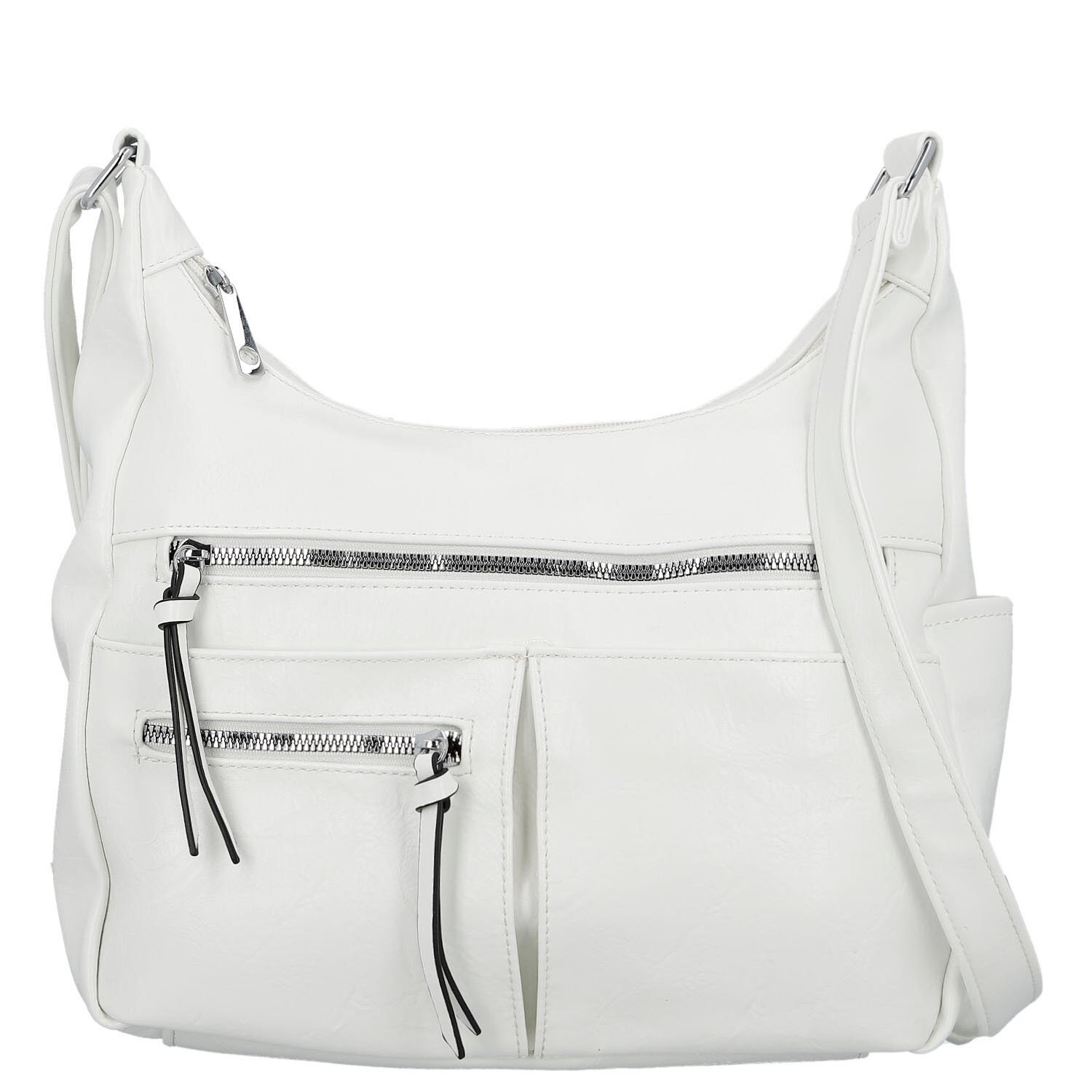 Dámska crossbody kabelka biela - Firenze Kaisa