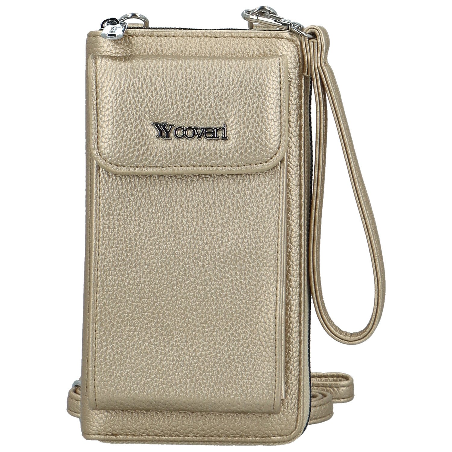 Dámske crossbody vrecko zlatá - Coveri Vivika