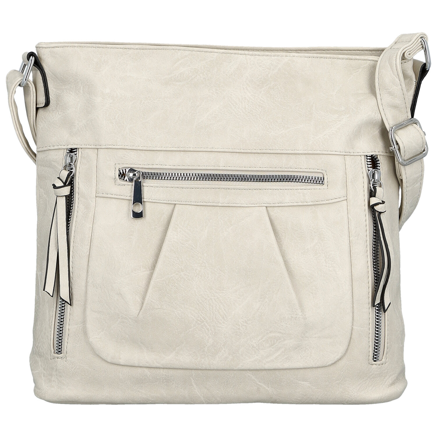 Dámska crossbody kabelka krémová - Firenze Angelis