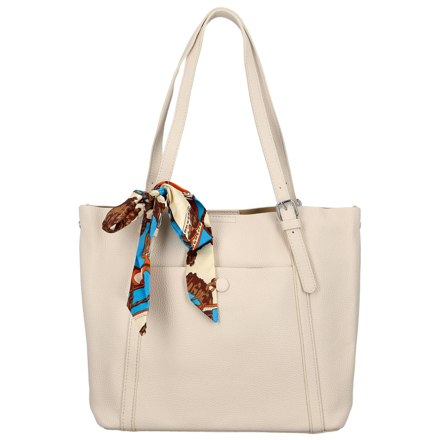 Dámska kabelka na rameno krémová - Firenze Raven