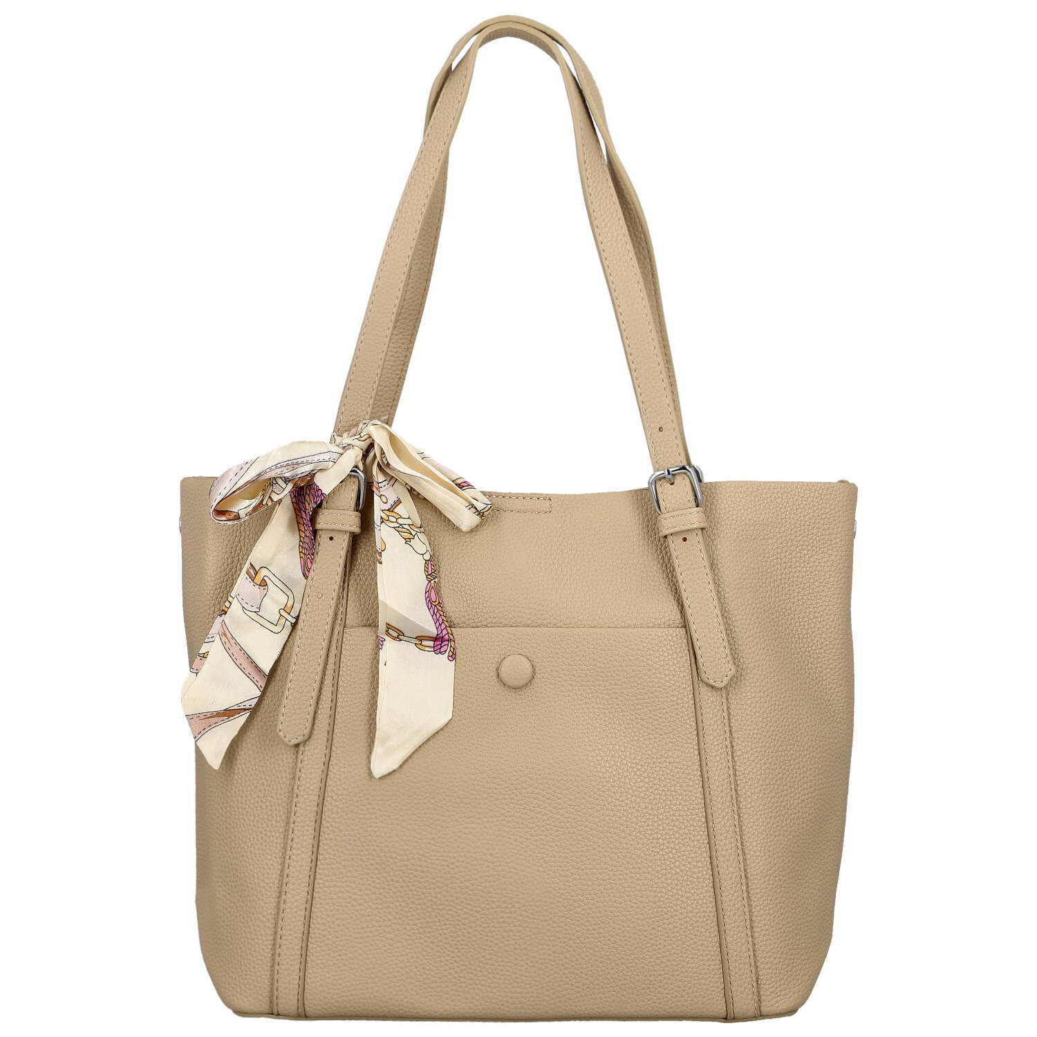 Dámska kabelka na rameno béžová - Firenze Raven