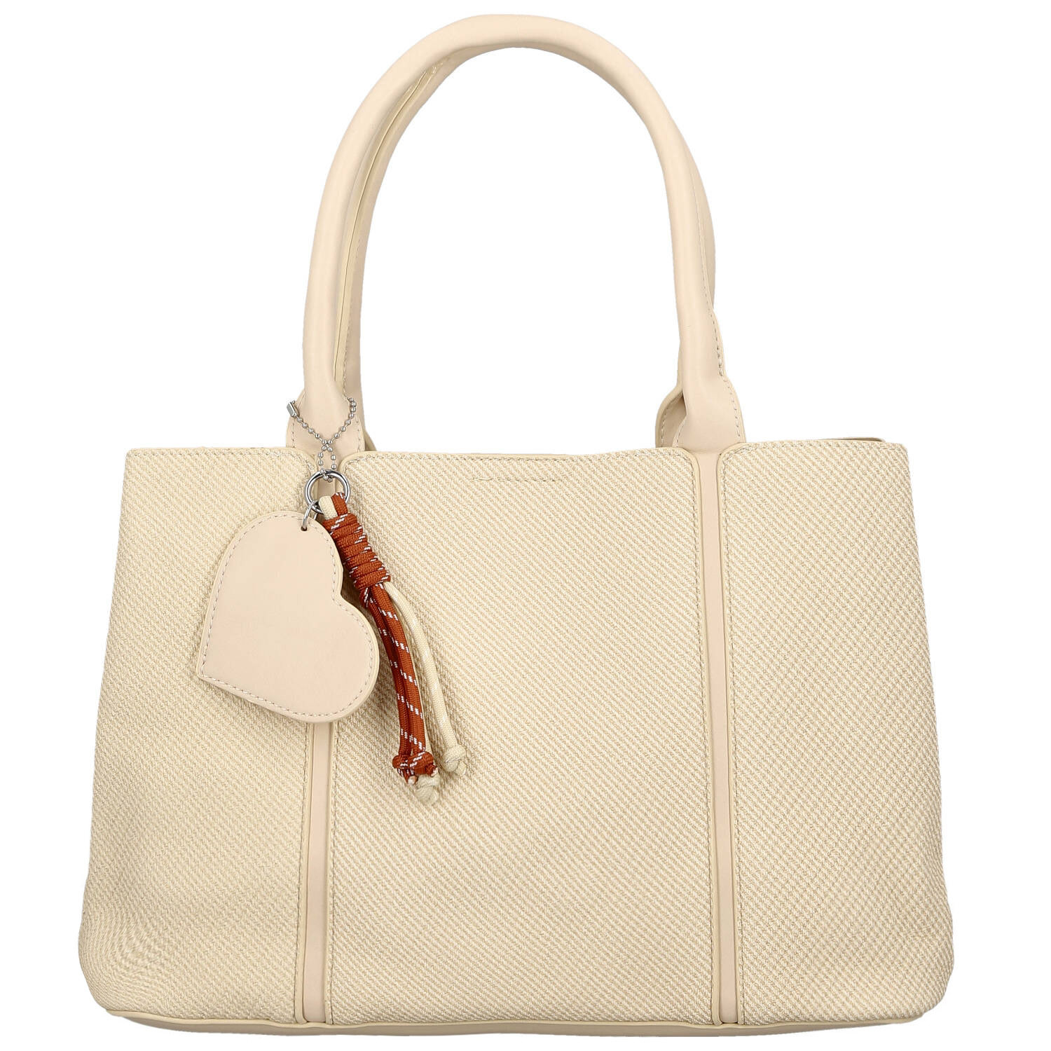 Dámska kabelka do ruky krémová - Firenze Emilie