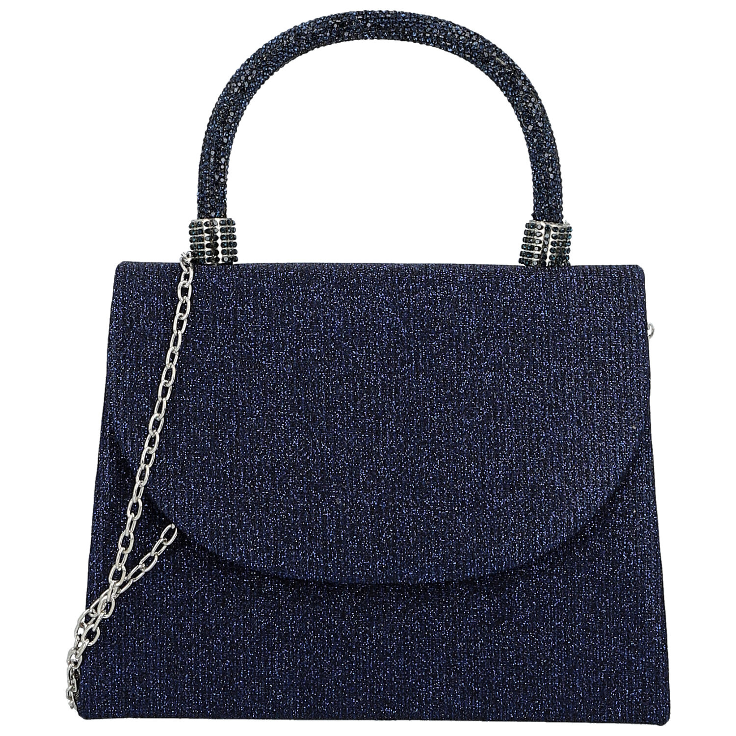 Dámska listová kabelka tmavo modrá - Michelle Moon Aleksa