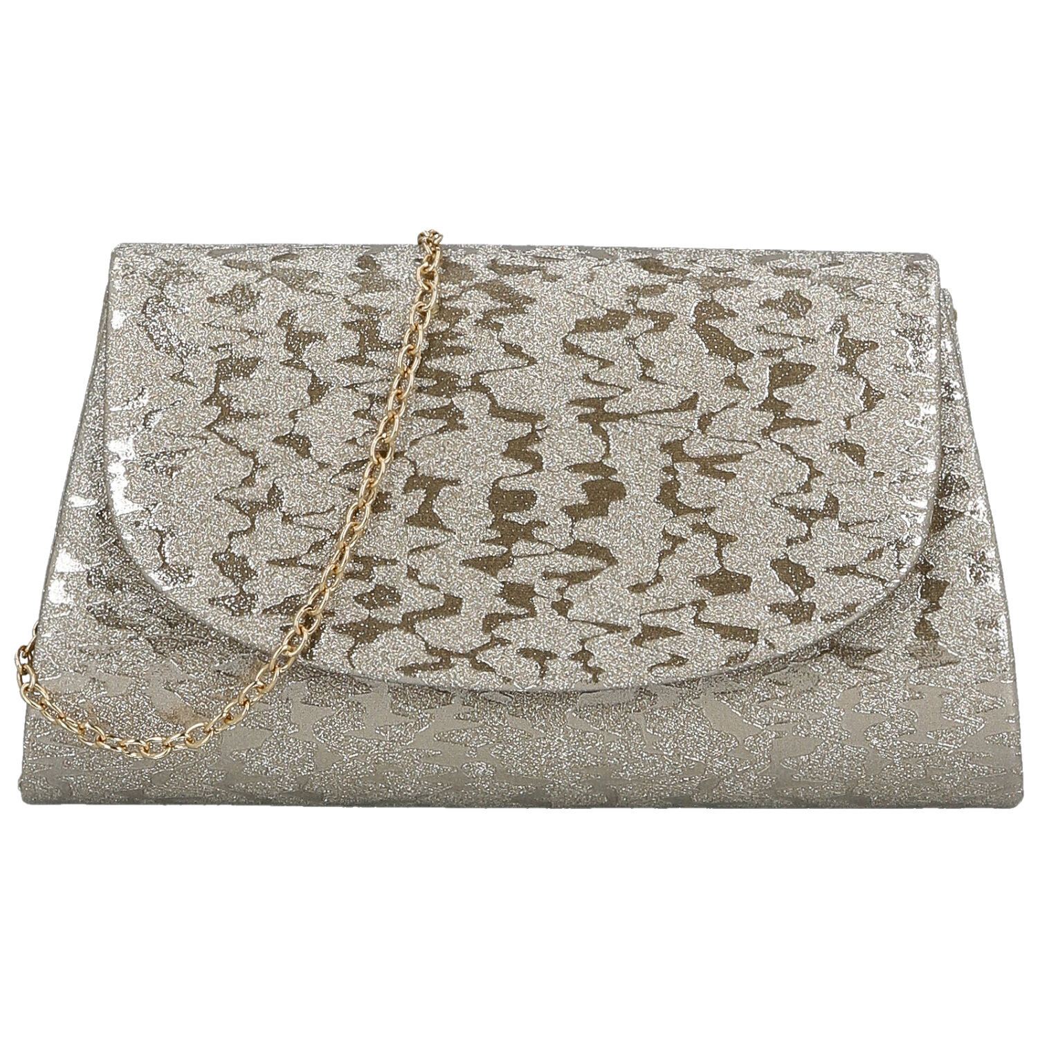 Dámska listová kabelka zlatá - Michelle Moon Lenta