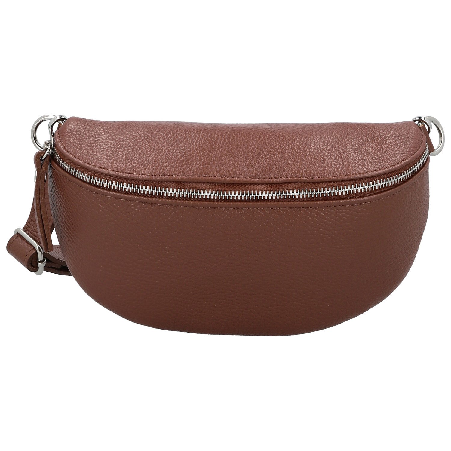 Dámska kožená ľadvinka hnedá - Delami Vera Pelle Gianni