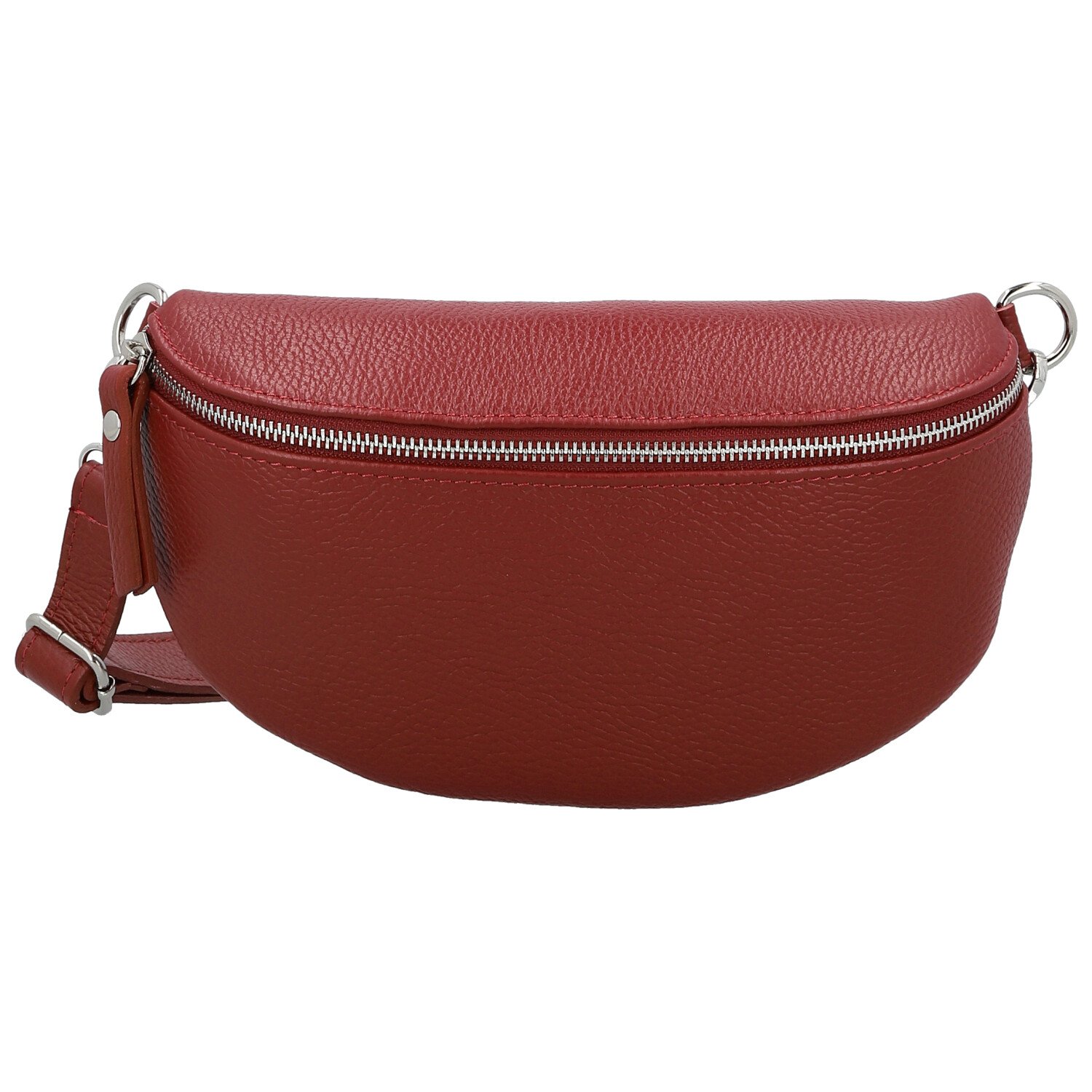 Dámska kožená ľadvinka červená - Delami Vera Pelle Gianni