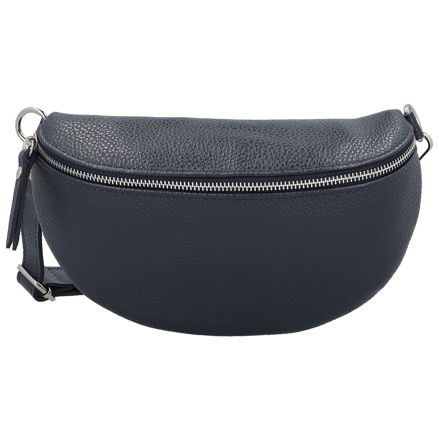 Dámska kožená ľadvinka tmavo modrá - Delami Vera Pelle Gianni