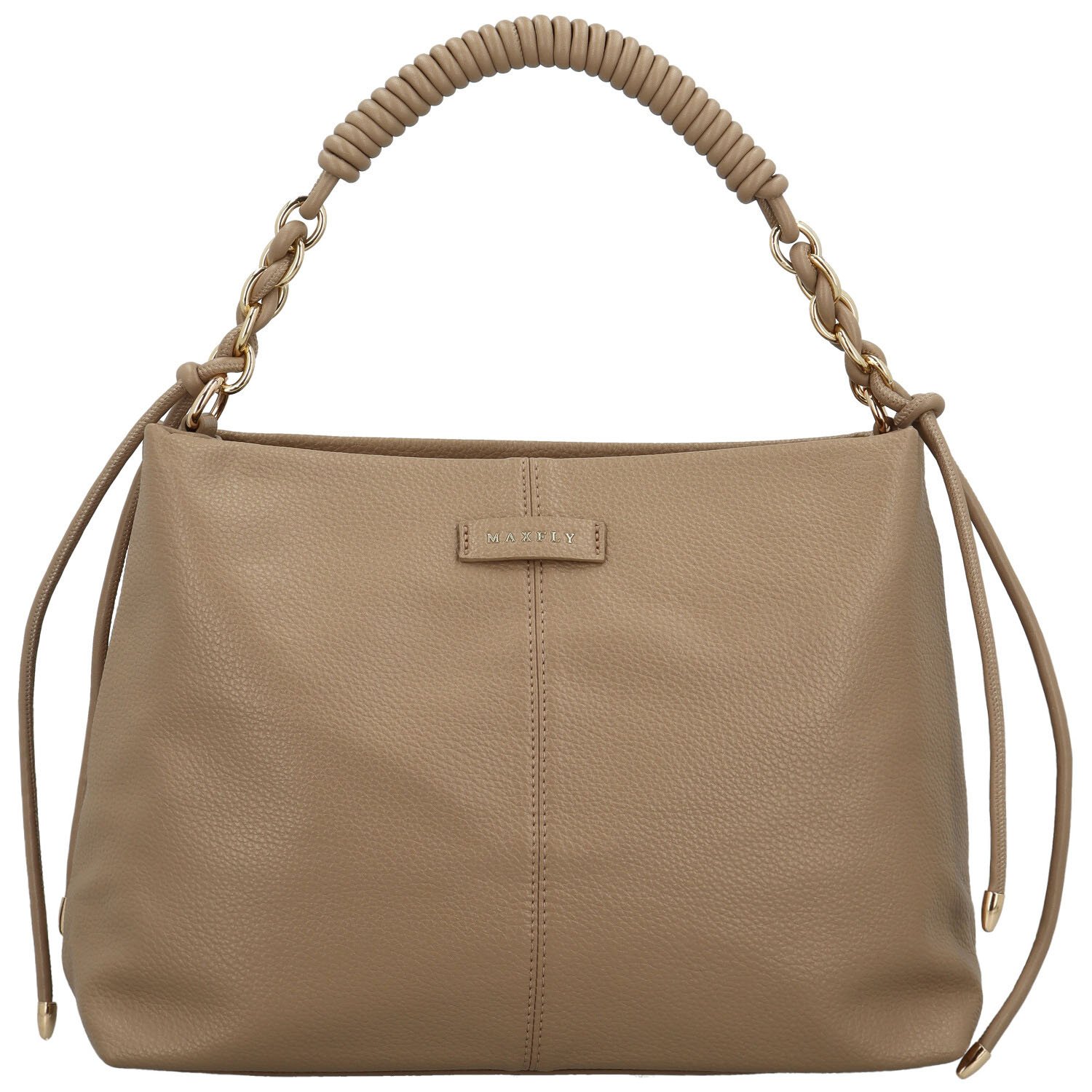 Dámska kabelka do ruky taupe - MaxFly Eugenie