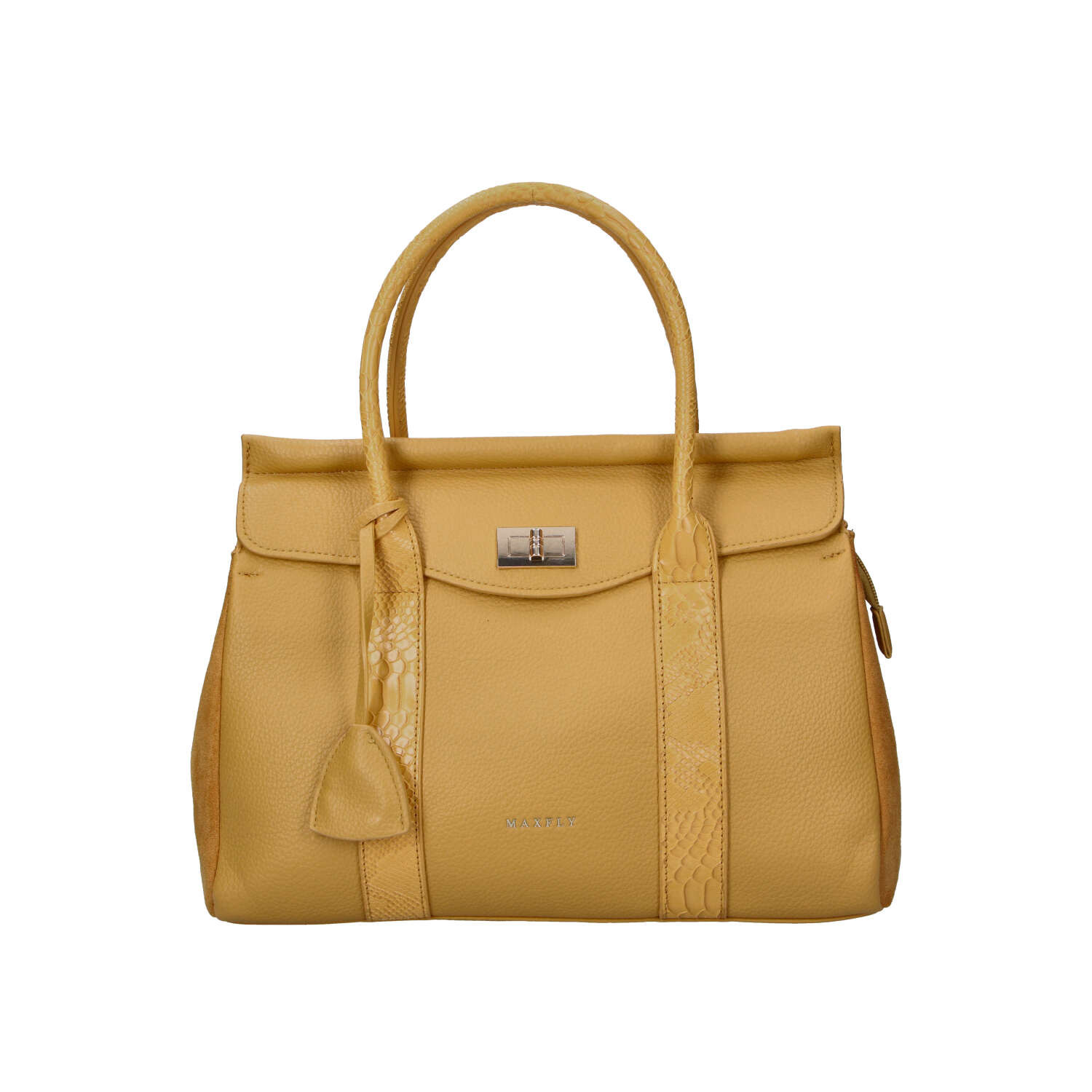 Dámska kabelka horčicovo žltá - MaxFly Bella