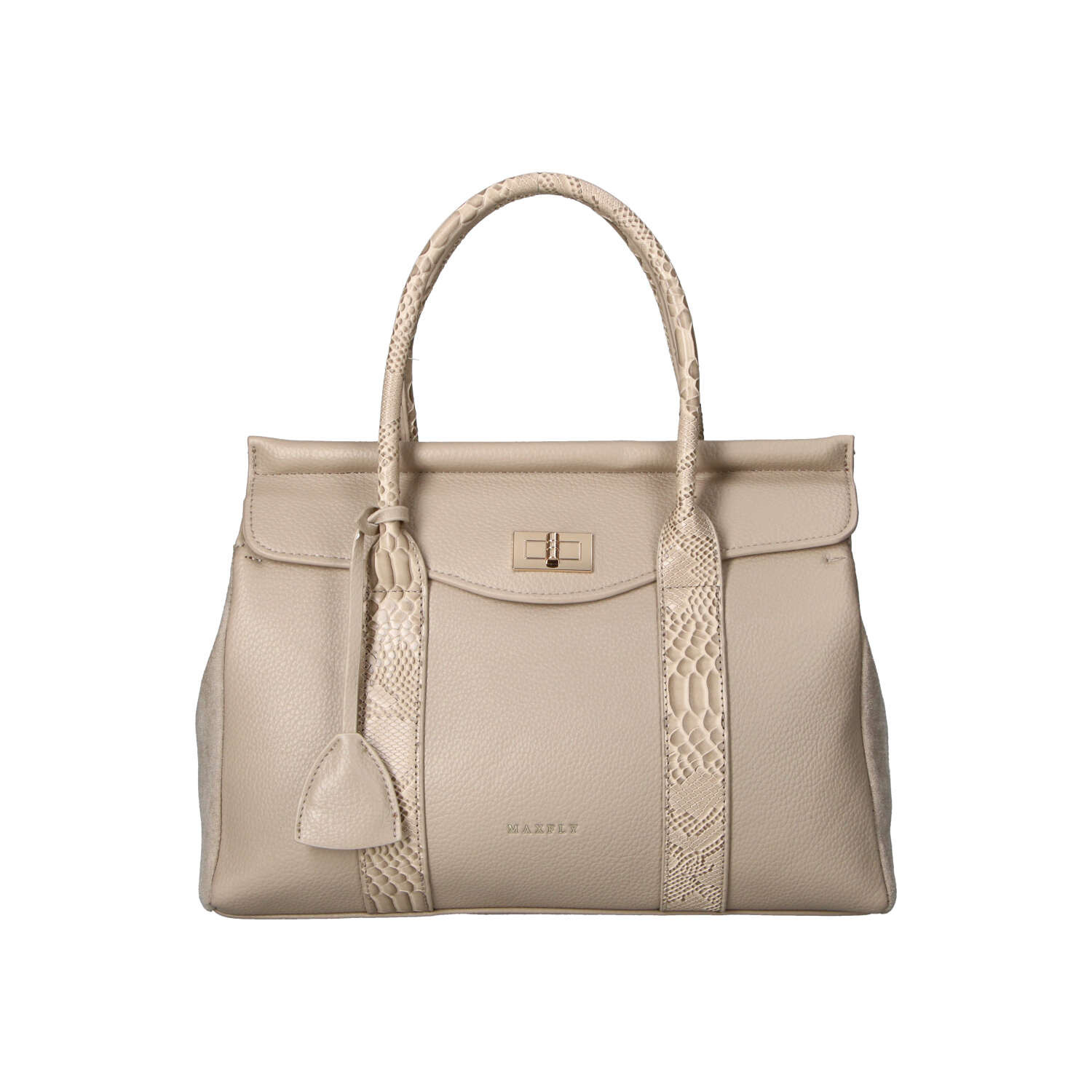 Dámska kabelka tmavo béžová - MaxFly Bella