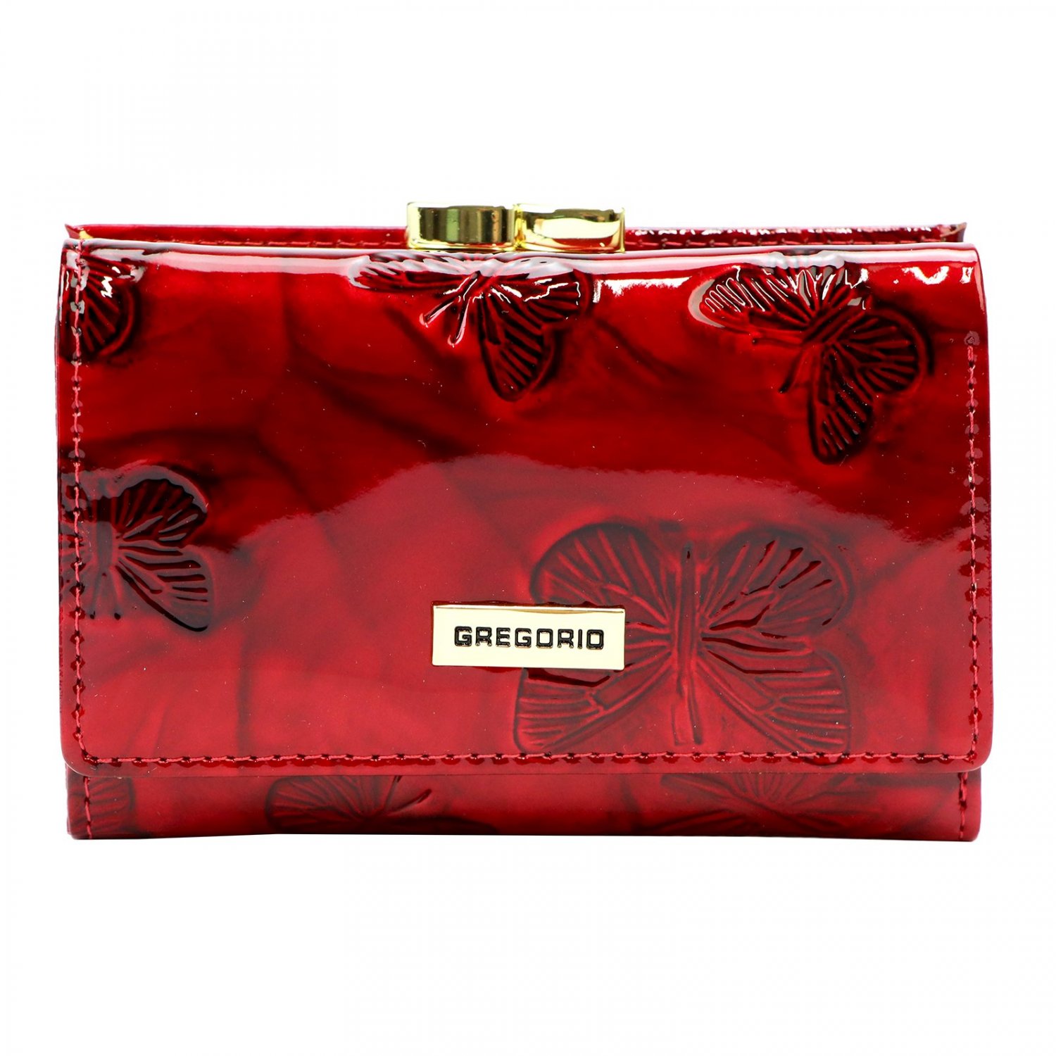 Dámska kožená peňaženka červená - Gregorio Clarissa