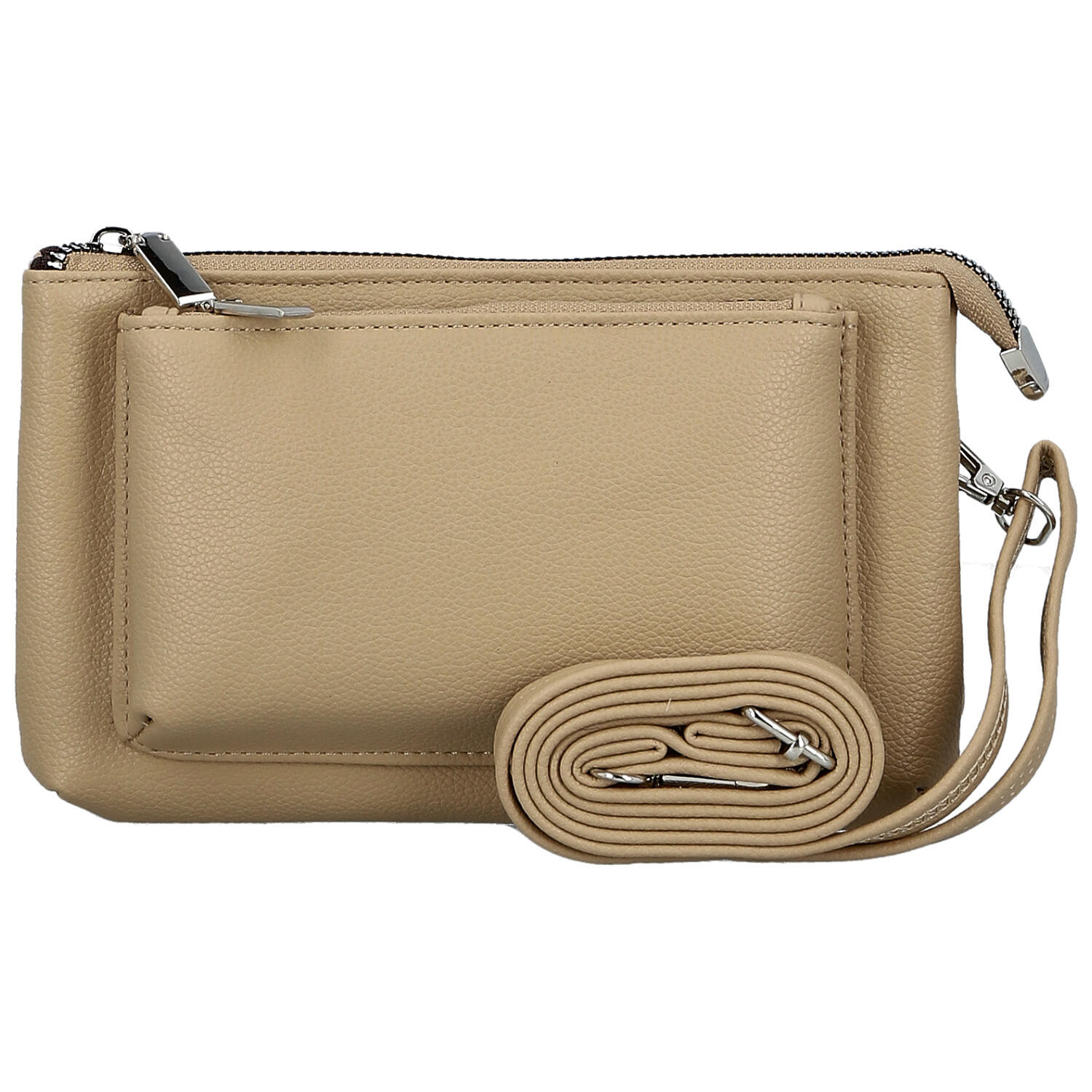 Dámska crossbody kabelka béžová - Firenze Hailey