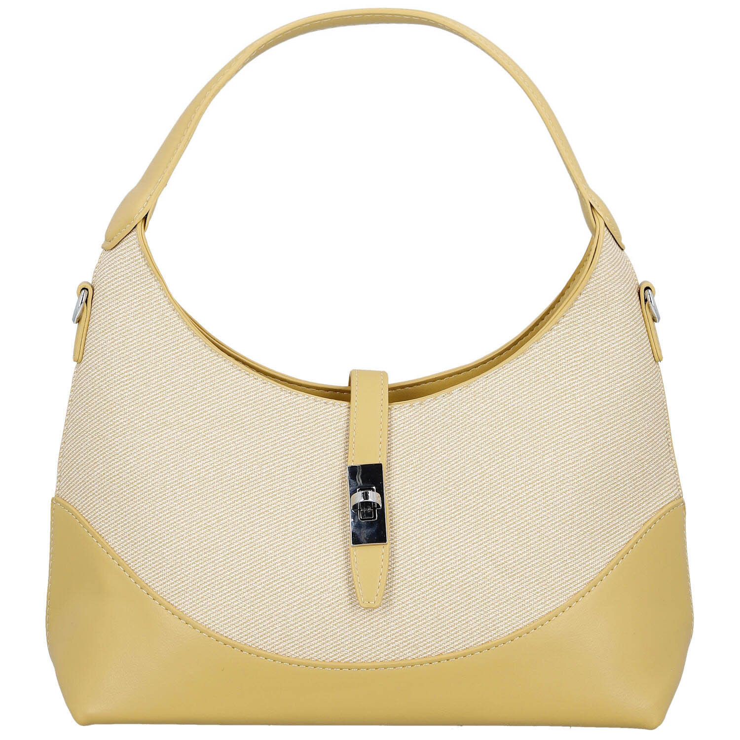 Dámska kabelka do ruky žltá - Paolo bags Grisel