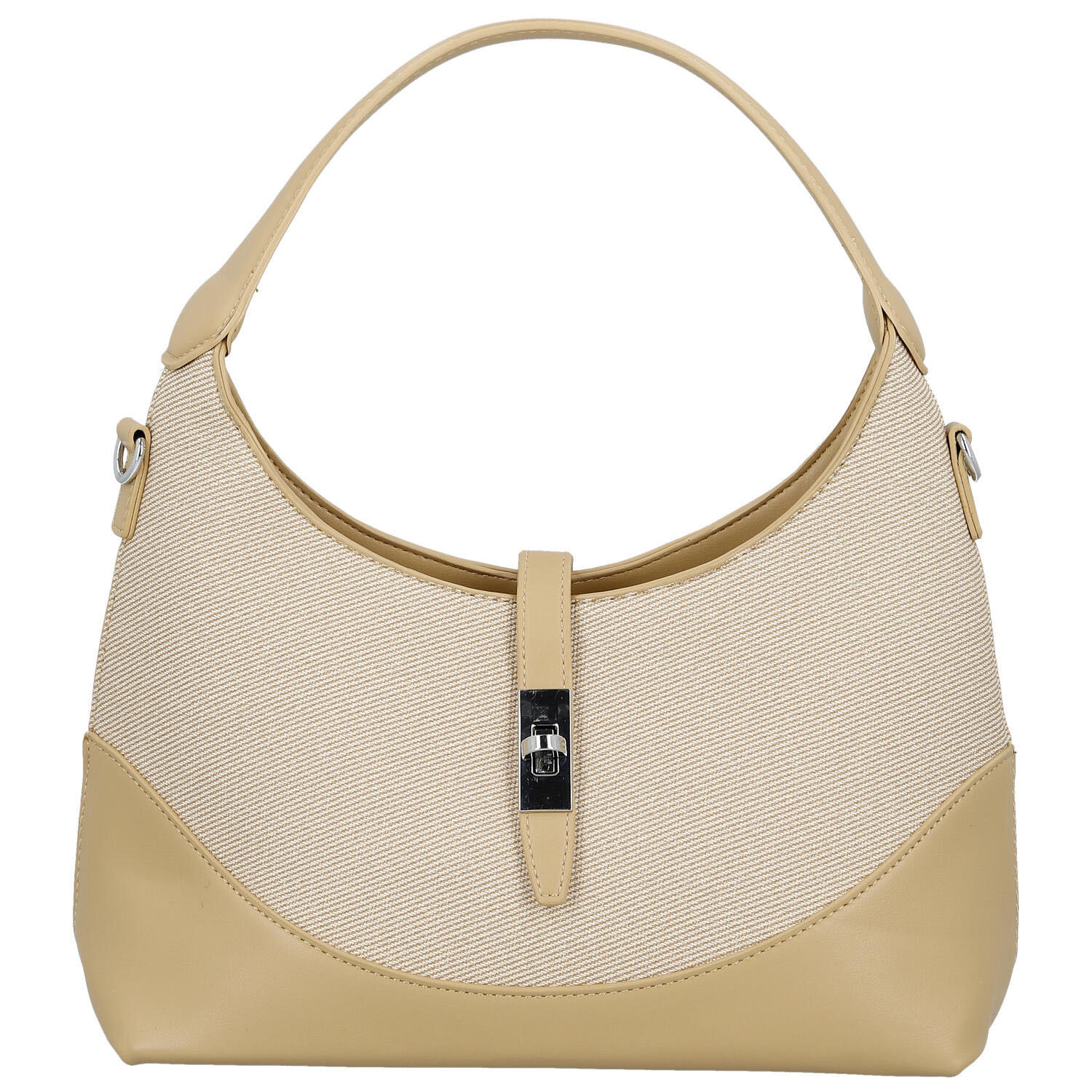 Dámska kabelka do ruky béžová - Paolo bags Grisel