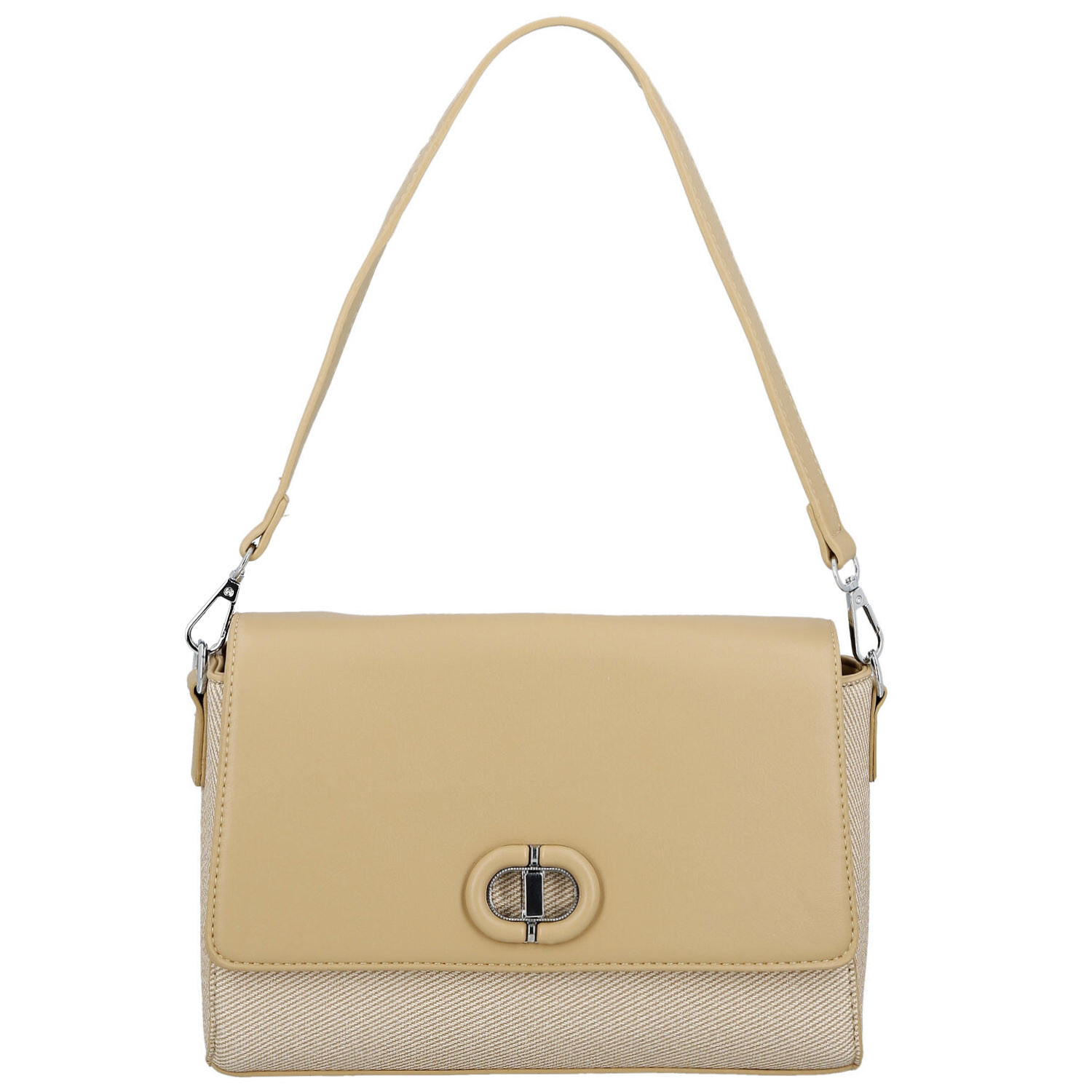 Dámska kabelka na rameno béžová - Paolo bags Faraia