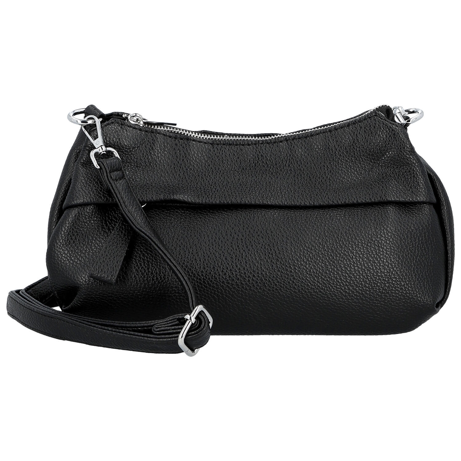 Dámska crossbody kabelka čierna - Paolo bags Erline