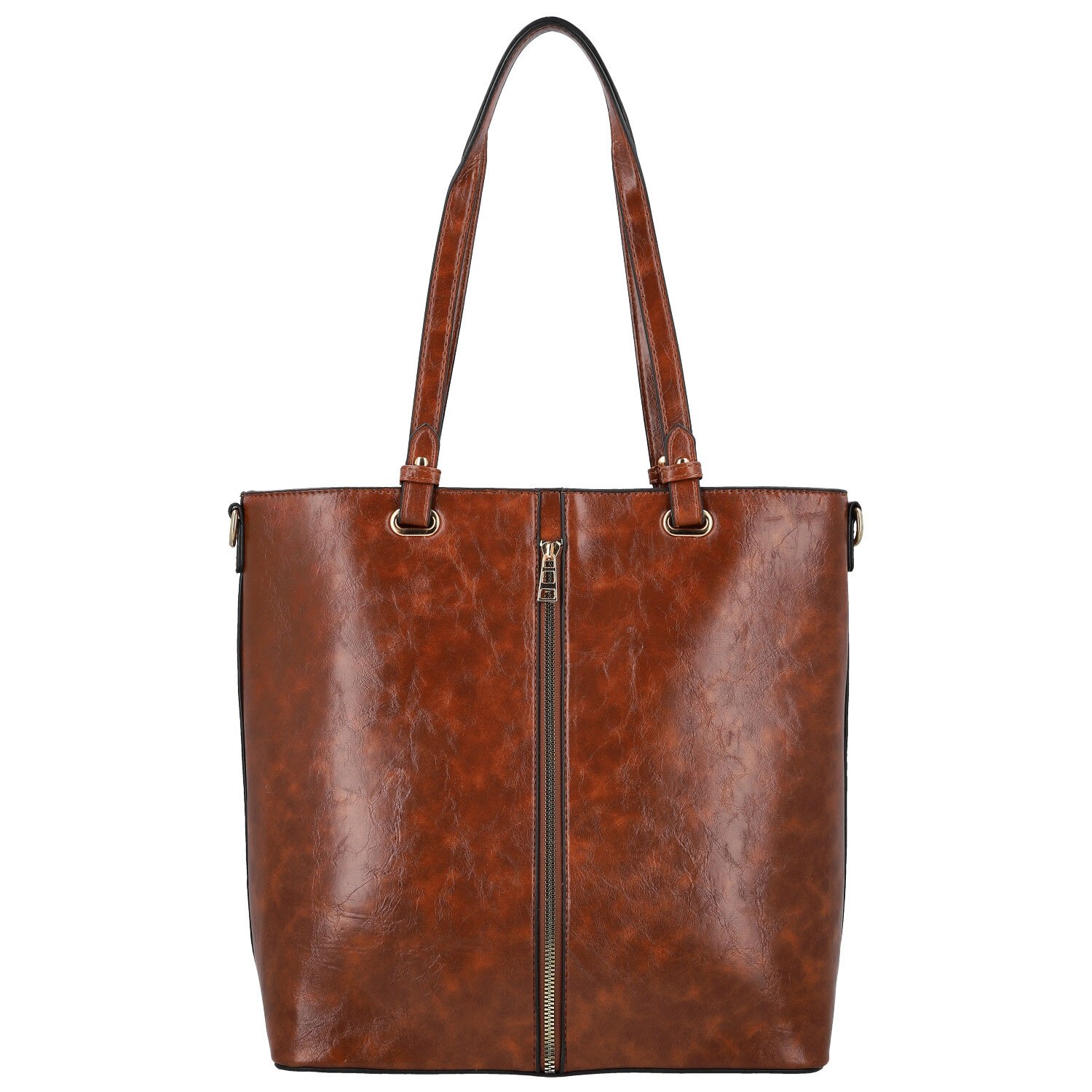 Dámska kabelka na rameno hnedá - Firenze Faria