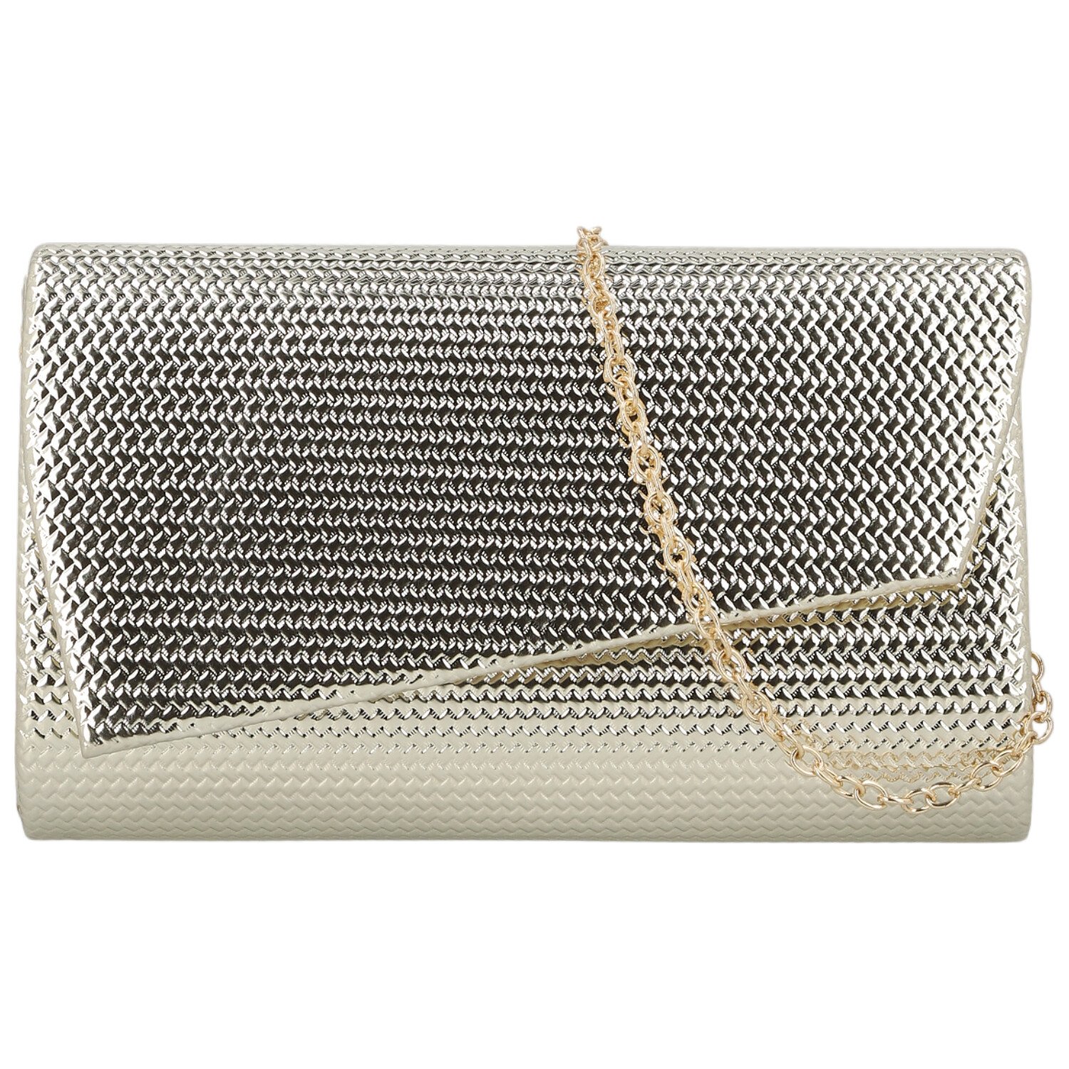 Dámska listová kabelka zlatá - Michelle Moon Flawie