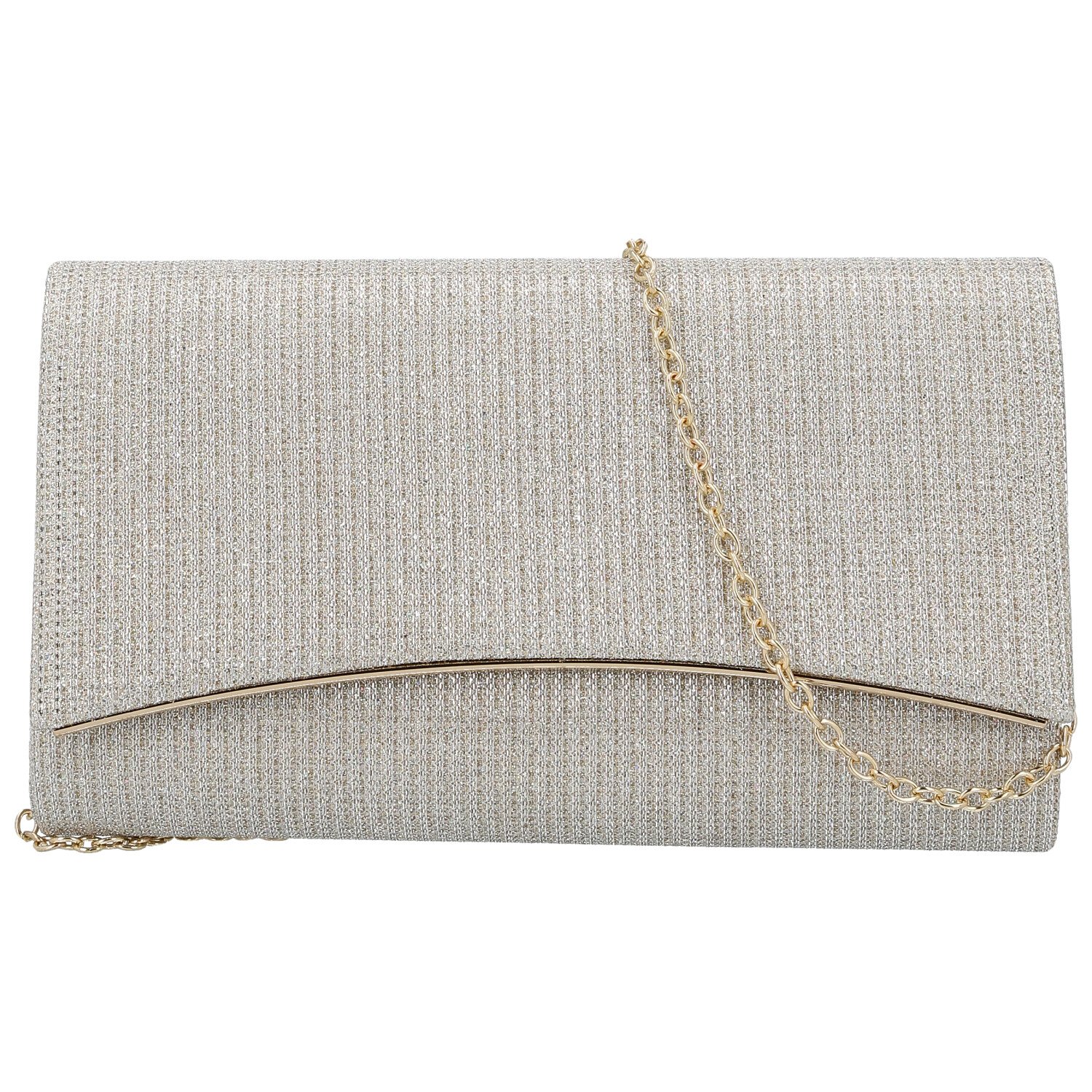 Dámska listová kabelka zlatá - Michelle Moon Asila