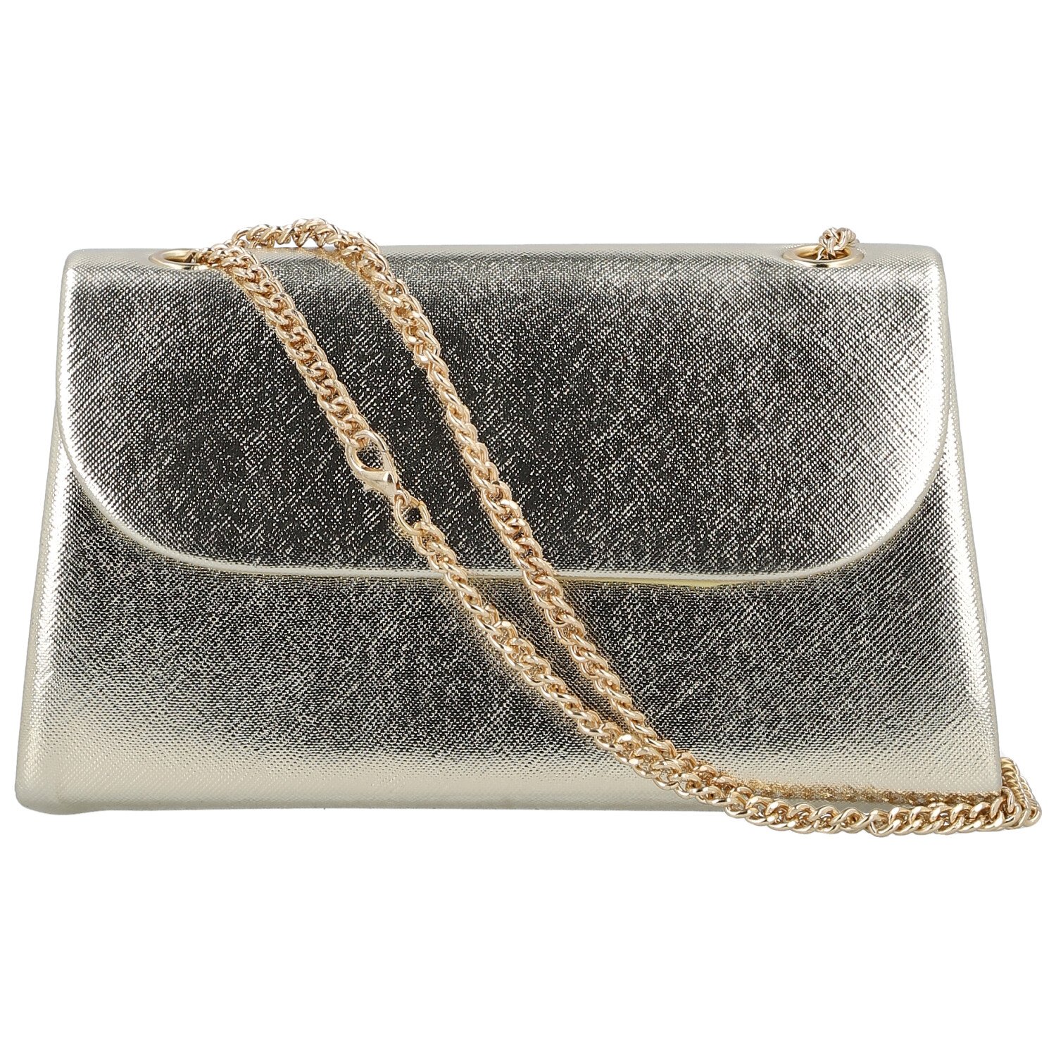 Dámska listová kabelka zlatá - Michelle Moon Leilani