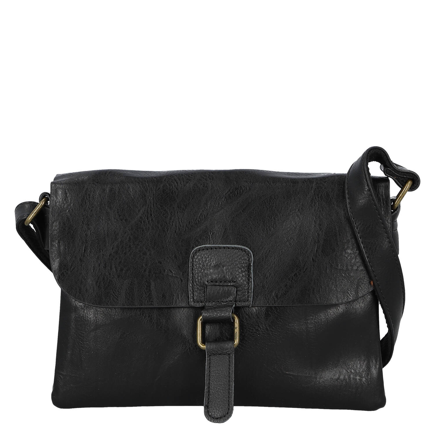 Dámska crossbody kabelka čierna - Paolo bags Vaiana
