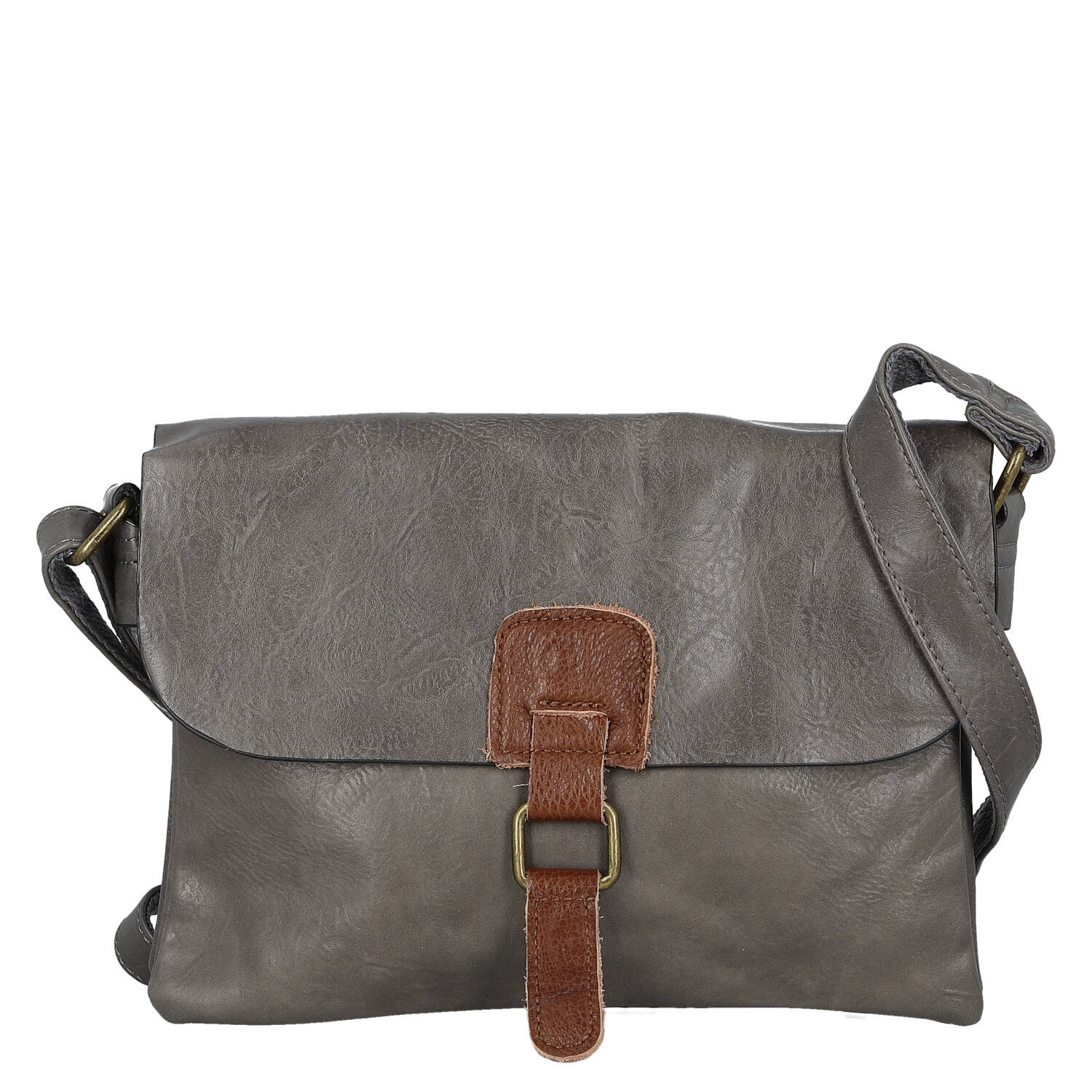 Dámska crossbody kabelka šedá - Paolo bags Vaiana