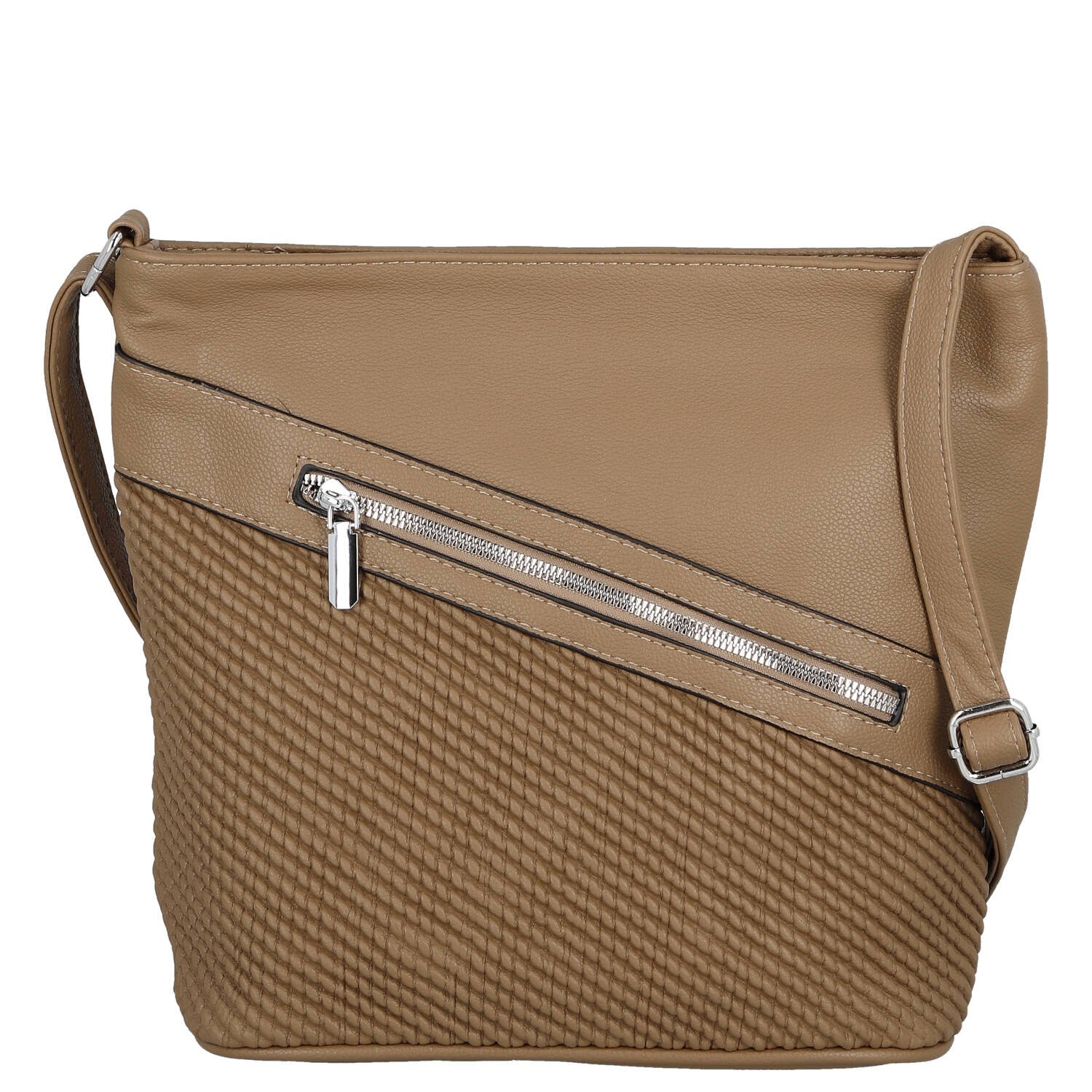 Dámska crossbody kabelka hnedá - Firenze Santela