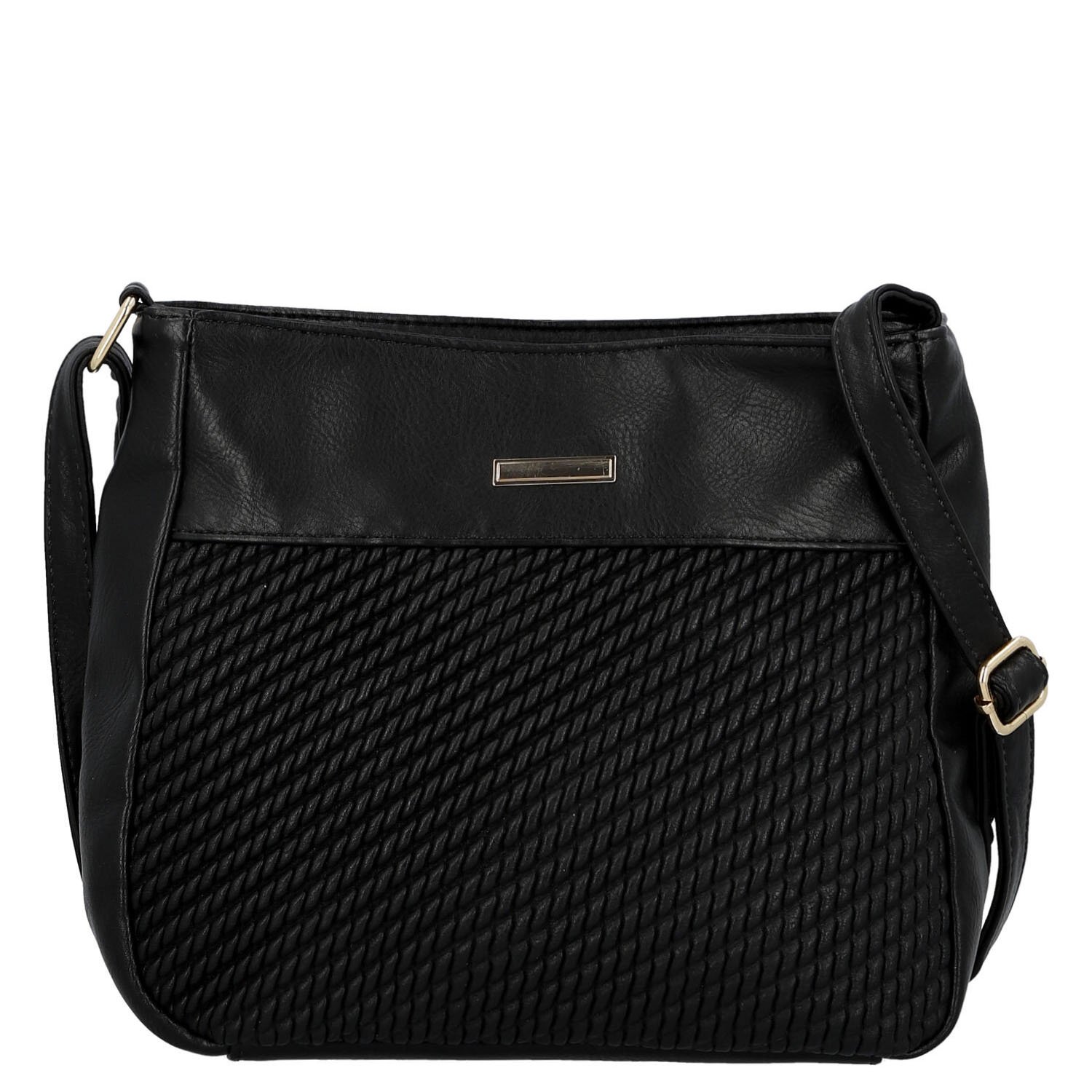 Dámska crossbody kabelka čierna - Firenze Mayra