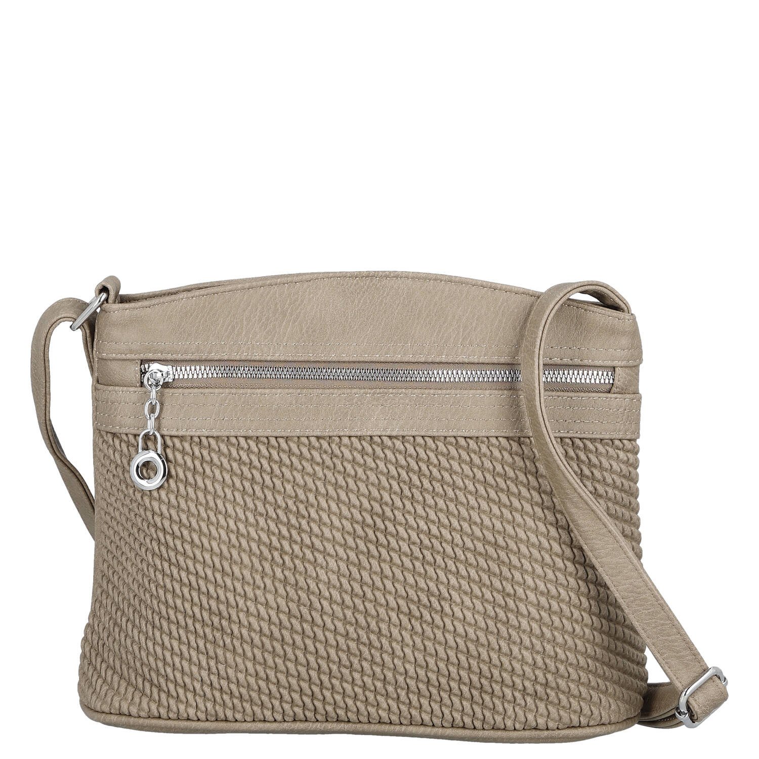 Dámska crossbody kabelka béžová - Firenze Kora