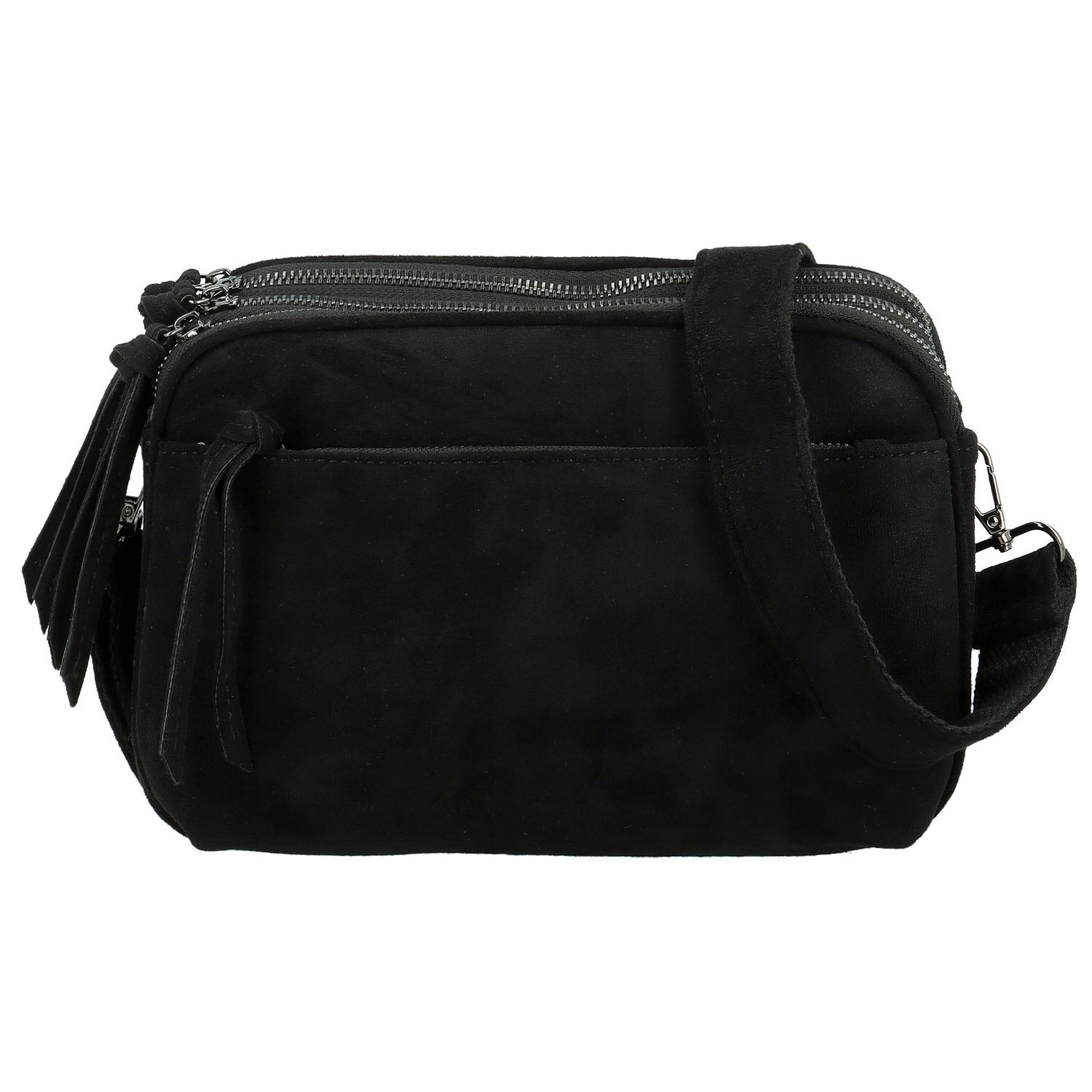 Dámska crossbody kabelka čierna - Paolo bags Josefin