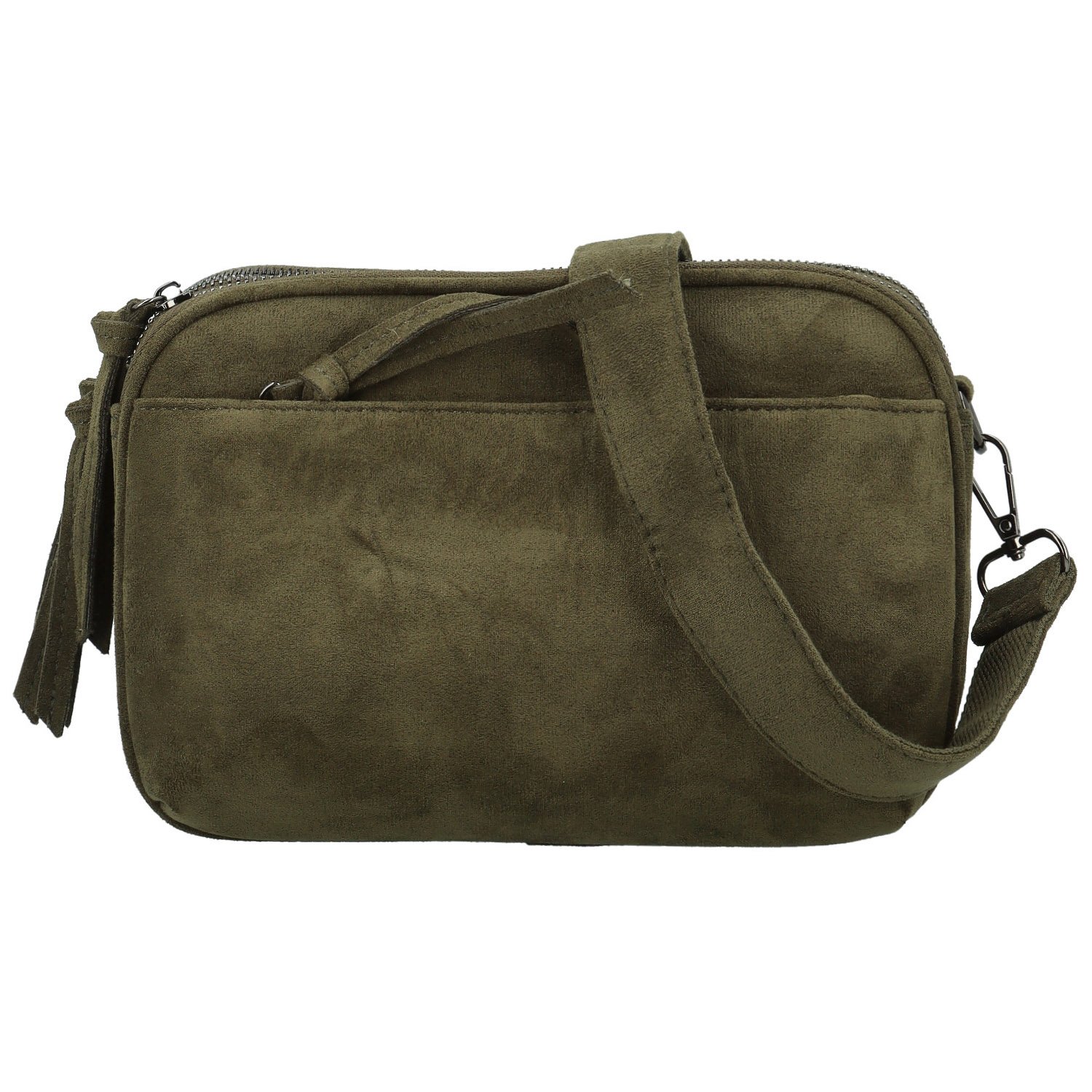 Dámska crossbody kabelka tmavo zelená - Paolo bags Josefin