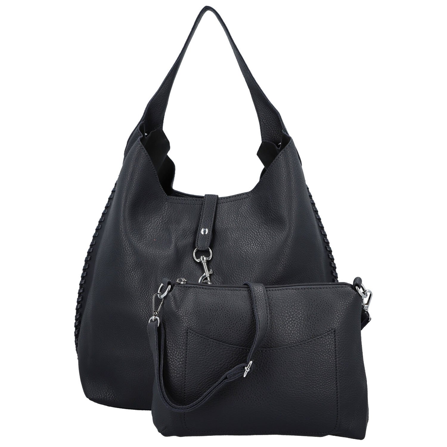 Dámsky set kabeliek tmavo modrý - Paolo bags Lona