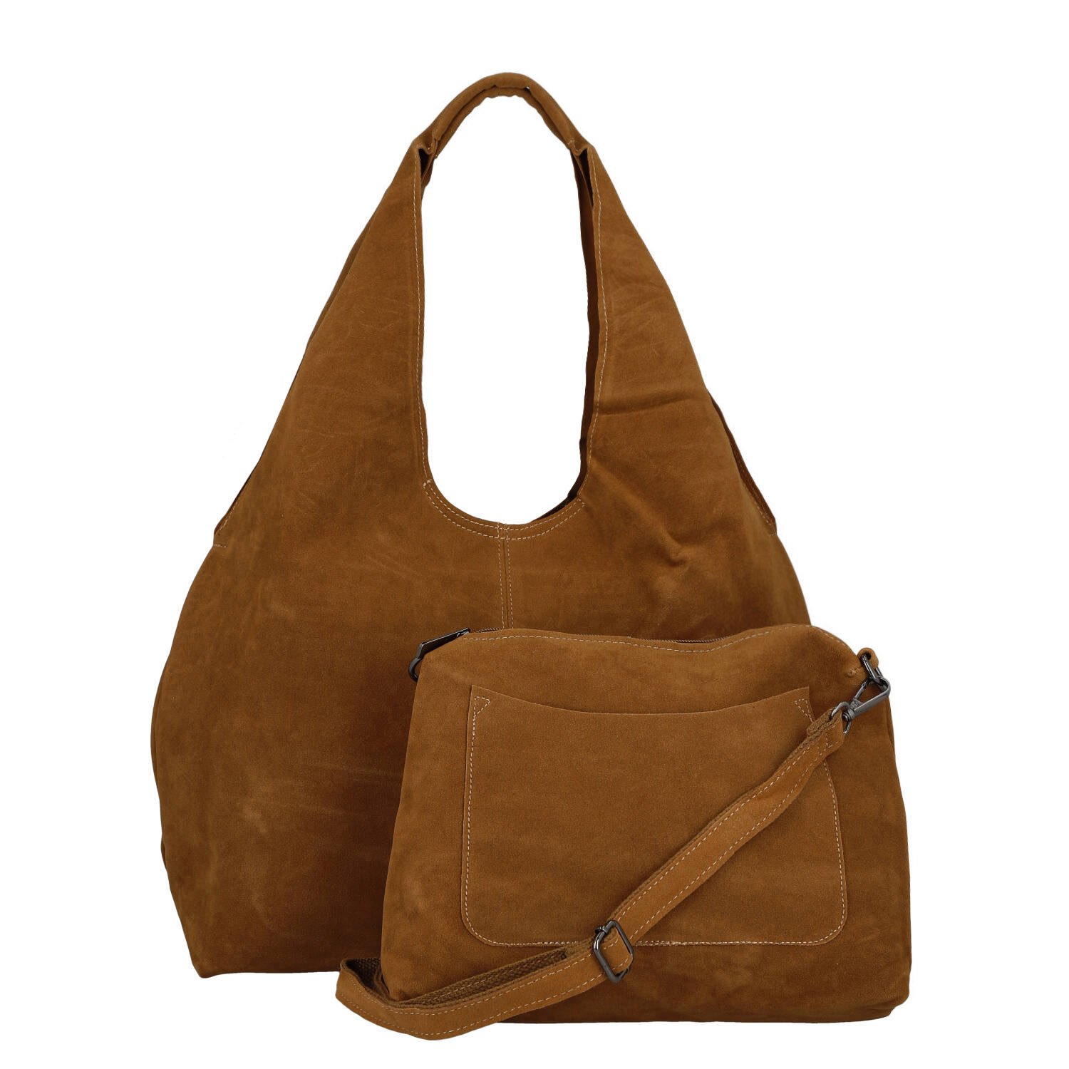 Dámsky set kabeliek hnedý - Paolo bags Pina