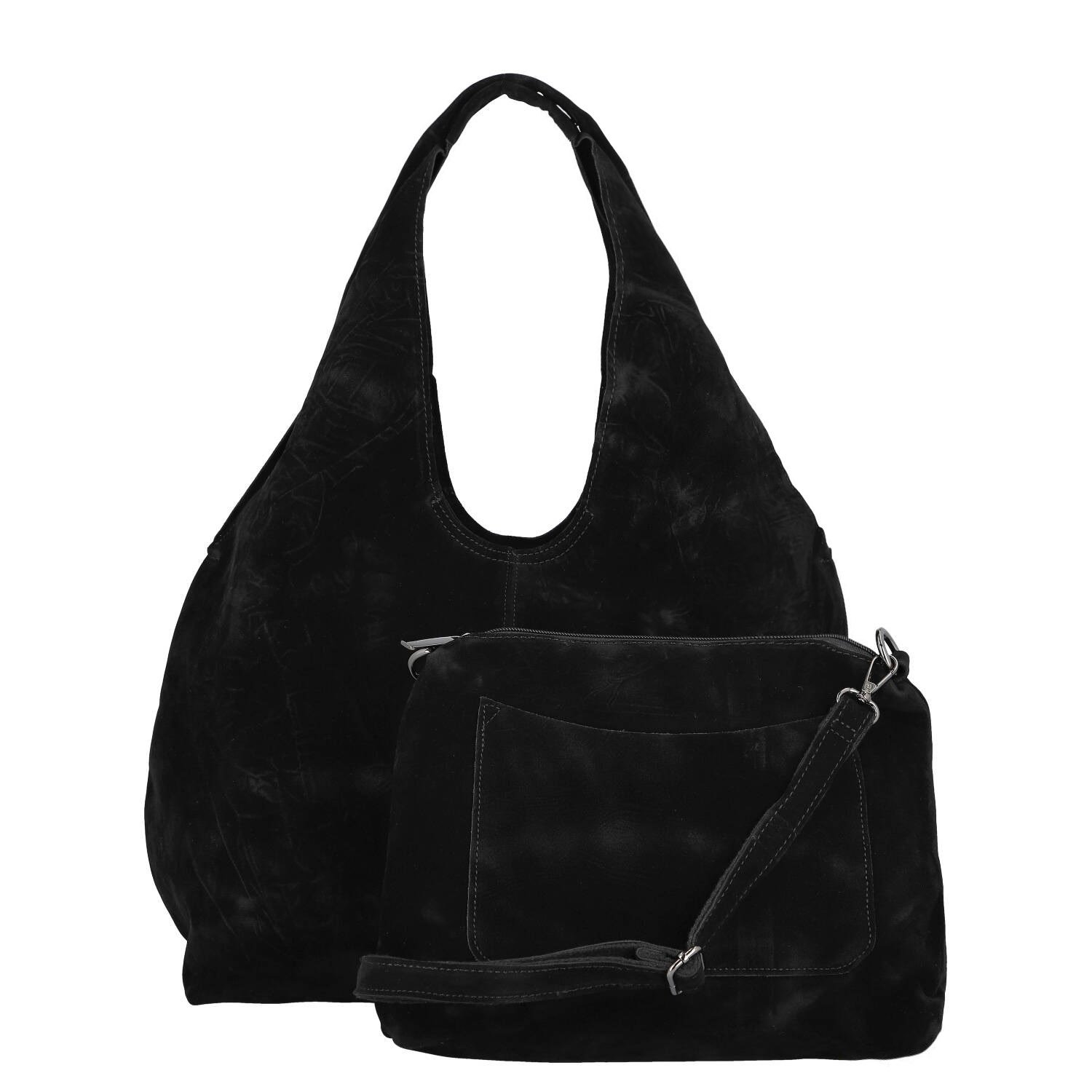 Dámsky set kabeliek čierny - Paolo bags Pina